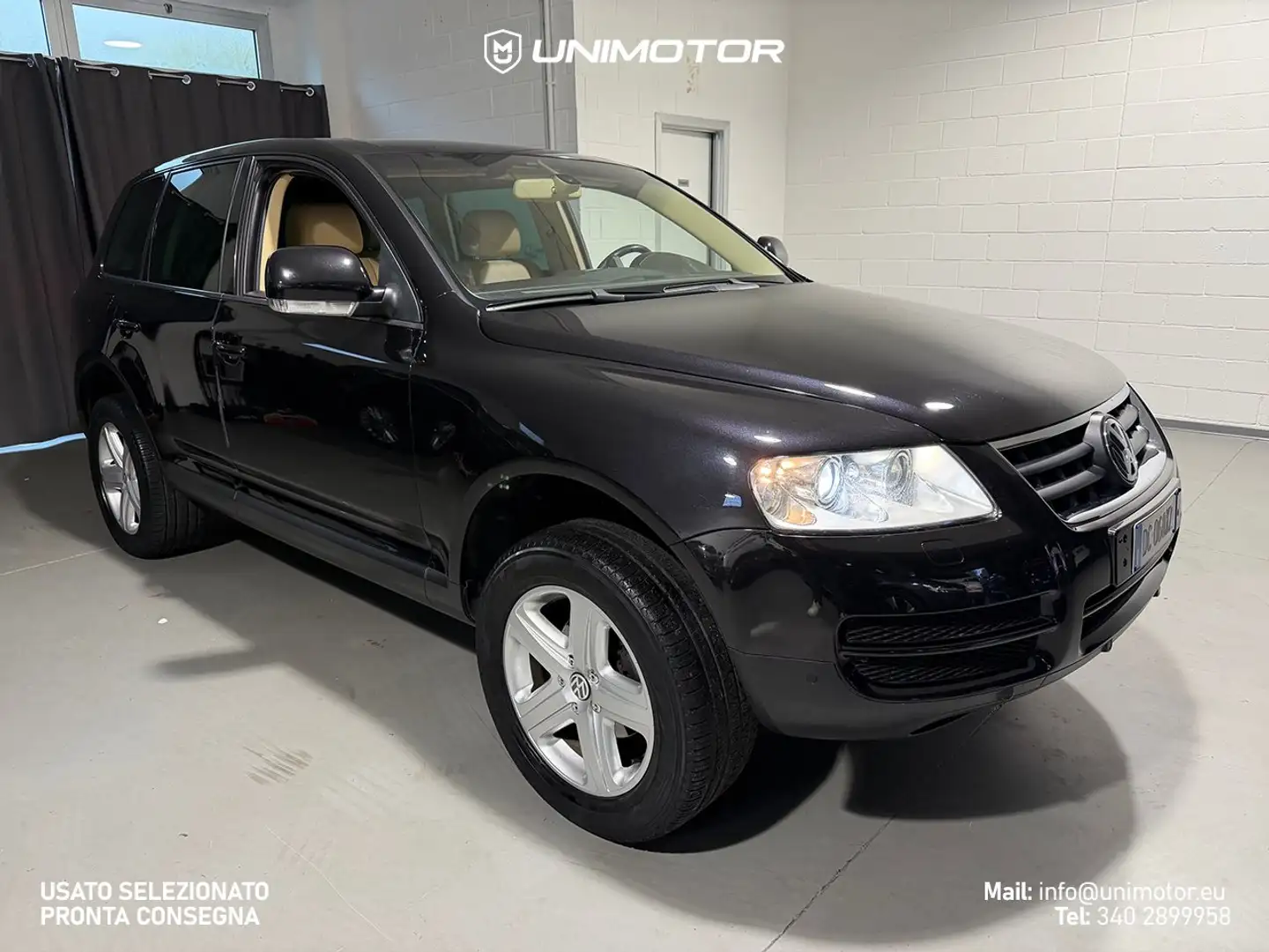 Volkswagen Touareg R5 2.5 TDI 174cv 4motion Manuale - GANCIO TRAINO Nero - 1