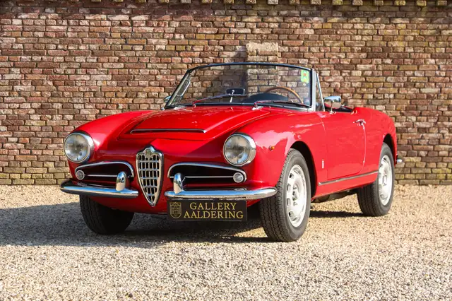 Alfa Romeo Giulia 1600 Spider Veloce "Older restoration" "Older rest