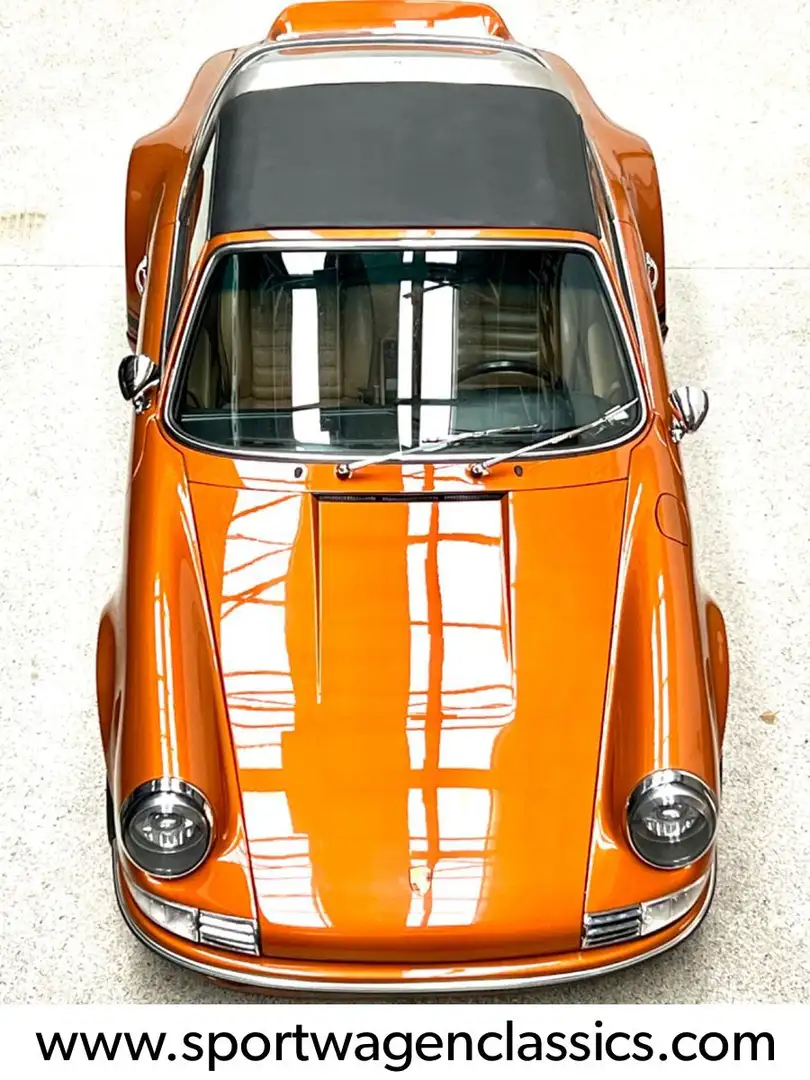 Porsche 964 C2 Targa H-Kennzeichen/Klima/Backdate/Singer Naranja - 1