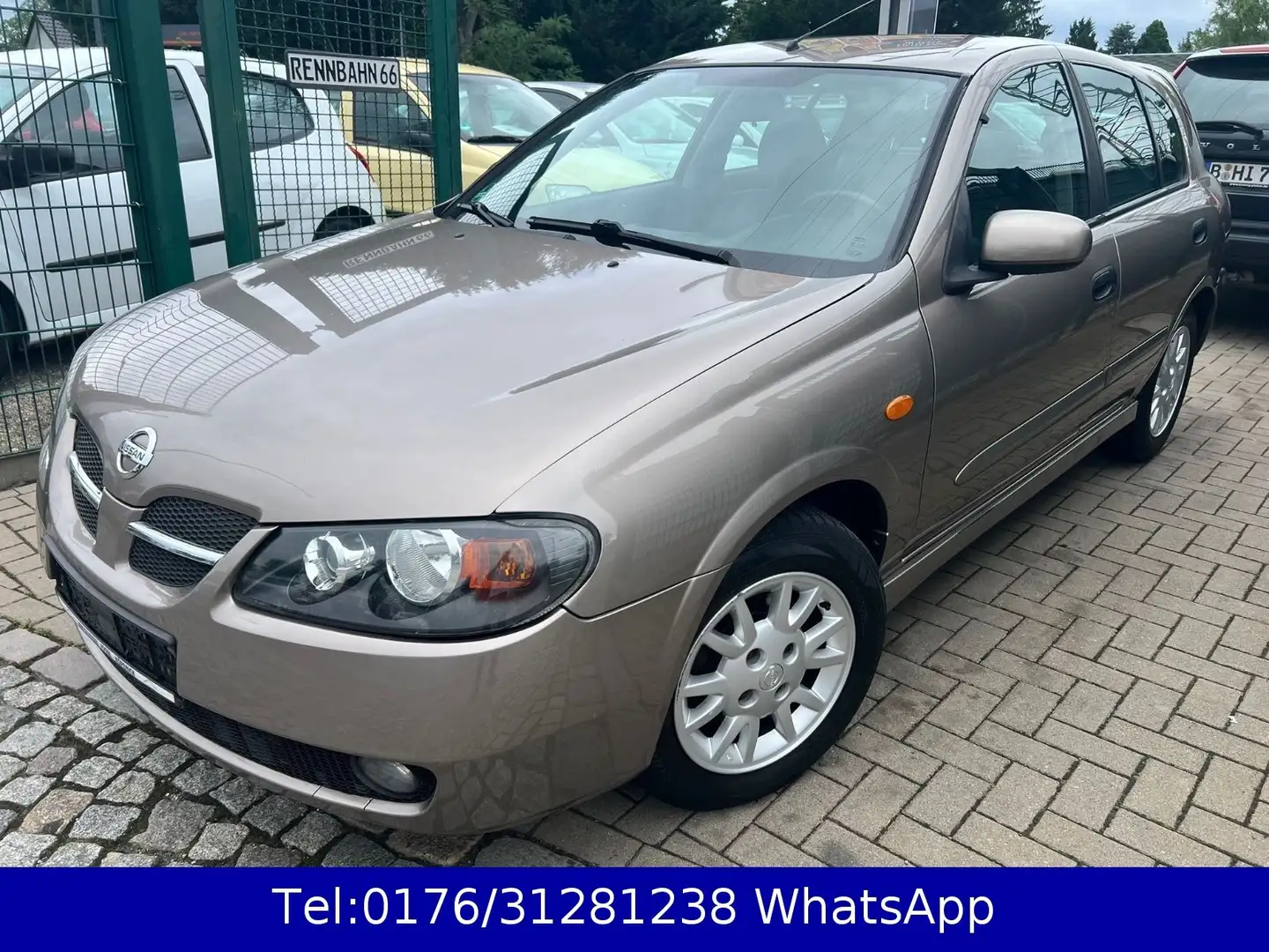 Nissan Almera 1.5 acenta !! Klima !! 4.Türer !! Tüv !! Brązowy - 1