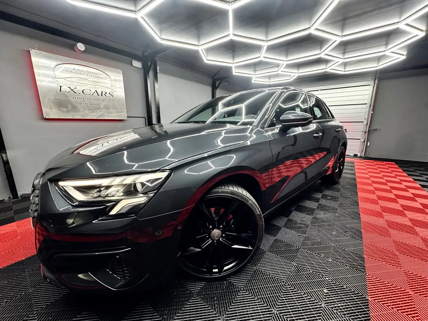 Audi A3 🔺A3 Sportback* S line *S tronic*cuir🔺 Grau - 1