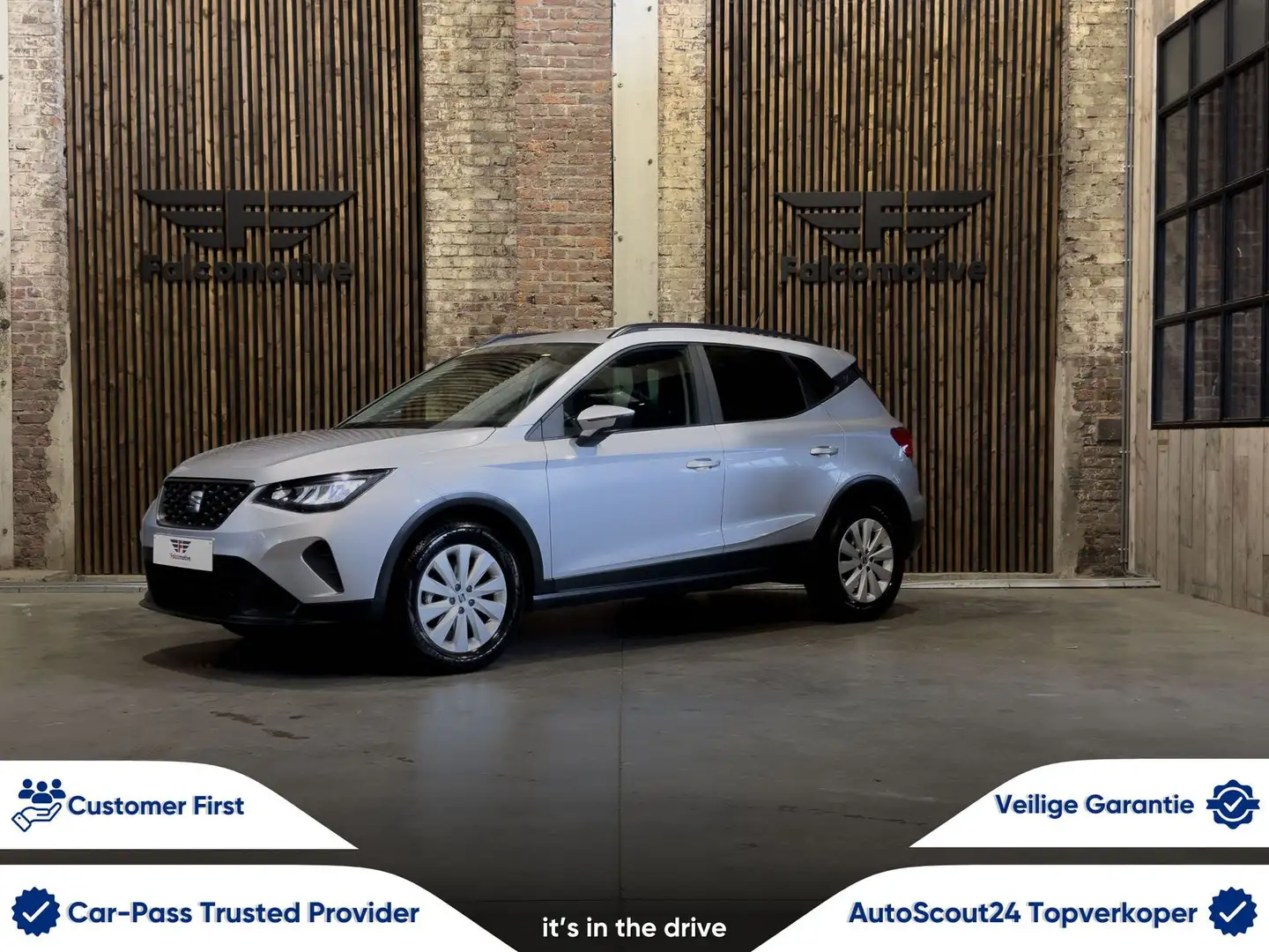 SEAT Arona 1.0 TSI*DSG7*MOVE!*38.397 KM!!!*LED* Zilver - 1
