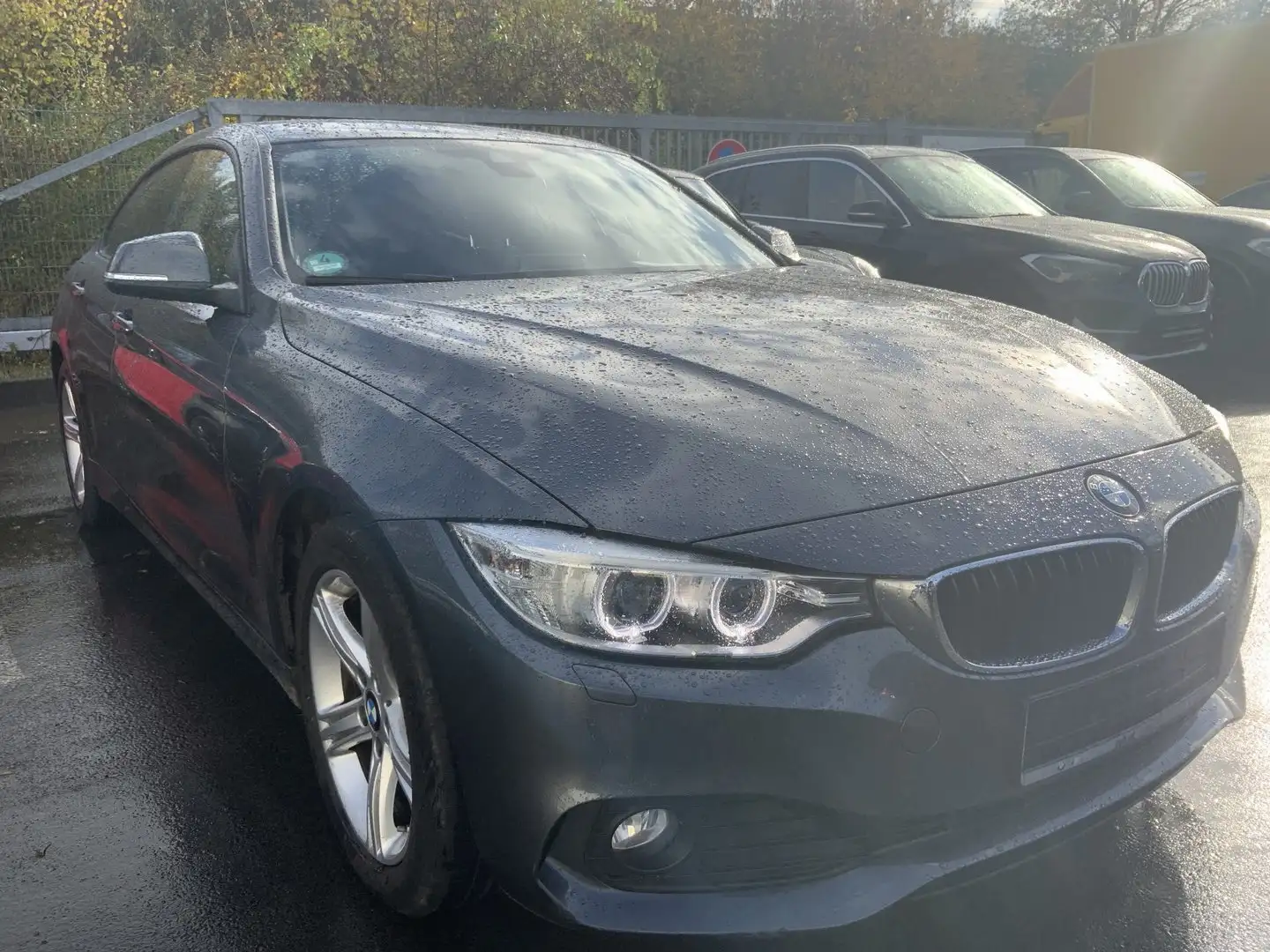 BMW 430 430i M-Sport Hifi DAB Navi 1.Hand Mwst. TÜV neu Gris - 2
