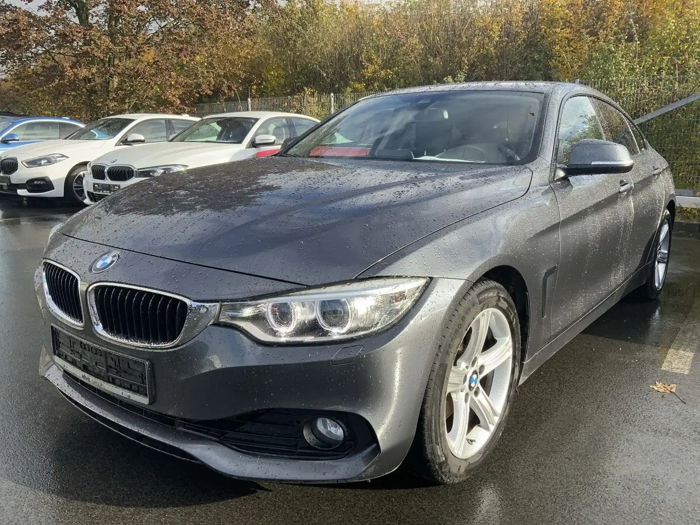 BMW 430 430i M-Sport Hifi DAB Navi 1.Hand Mwst. TÜV neu Gris - 1