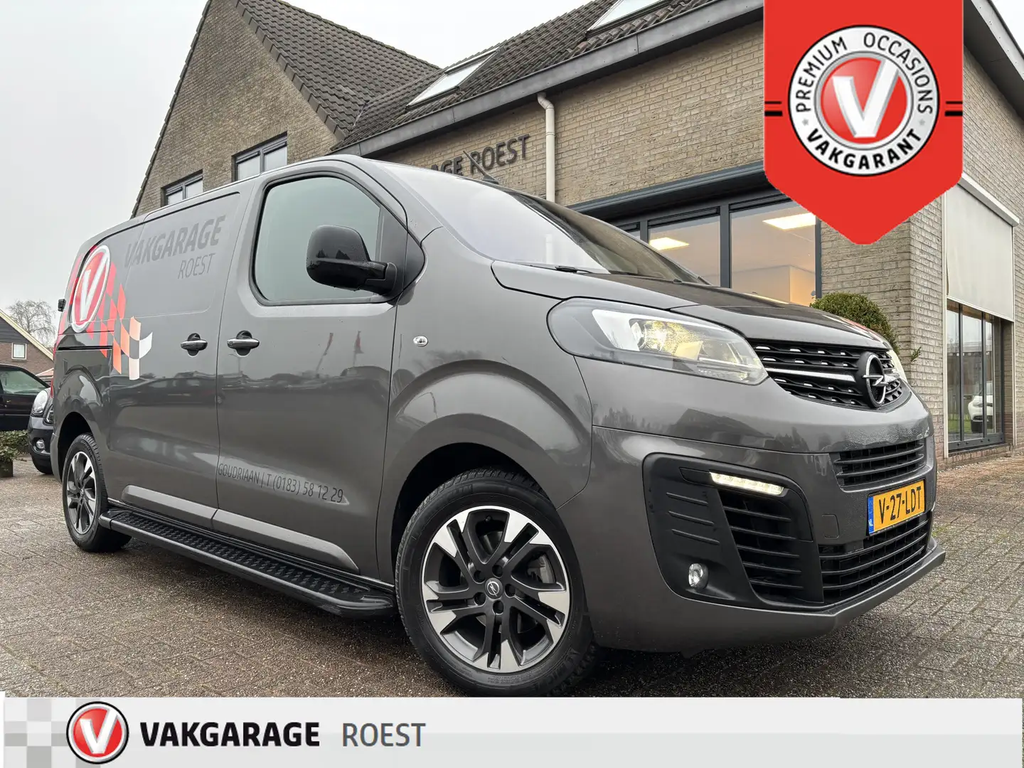 Opel Vivaro 2.0 BlueHDi L1 Automaat Carplay / Camera / 3-Perso Gris - 1