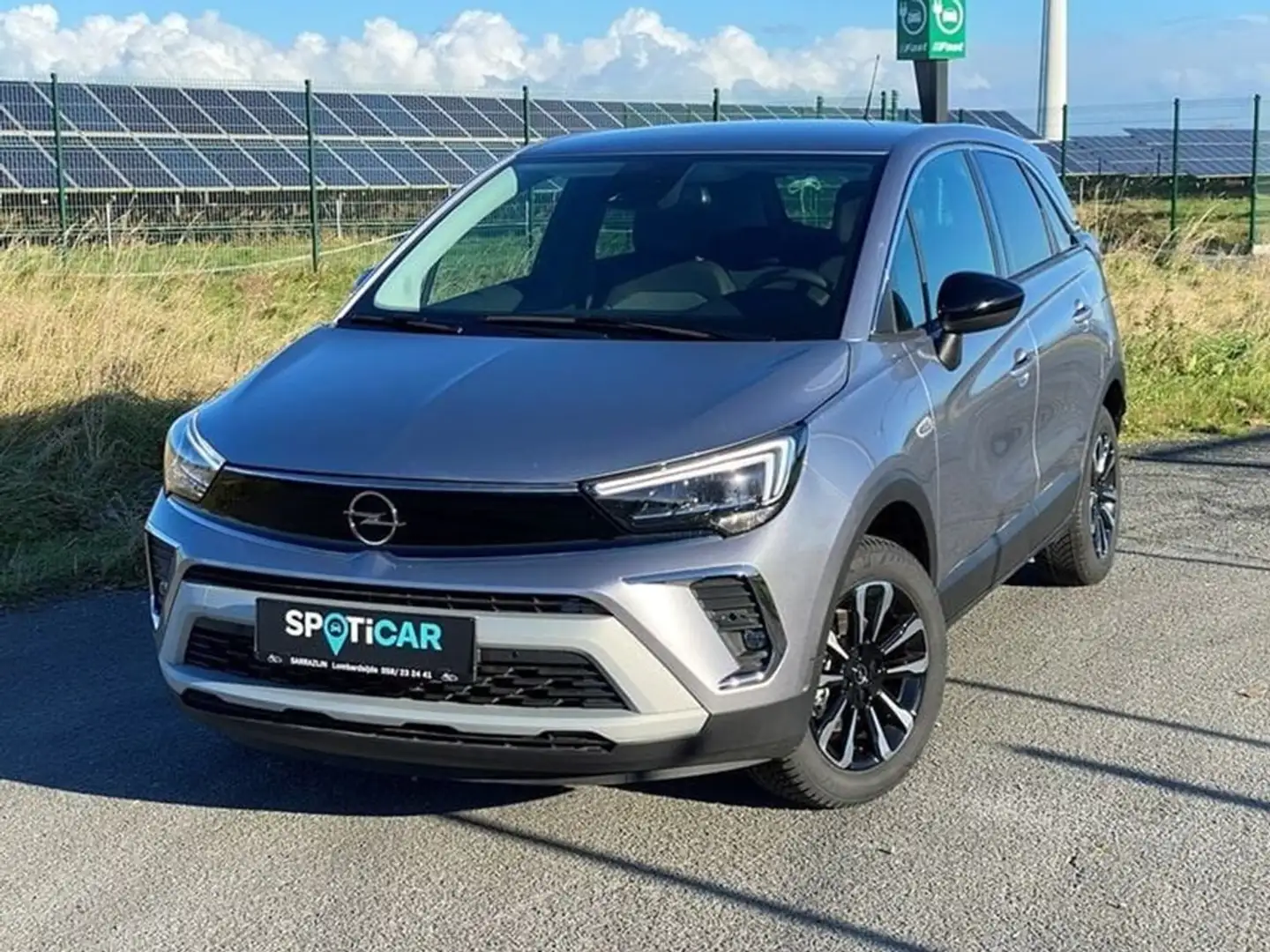 Opel Crossland Elegance  1.2 Turbo GPS, All sesoen banden ,Camera Grey - 2