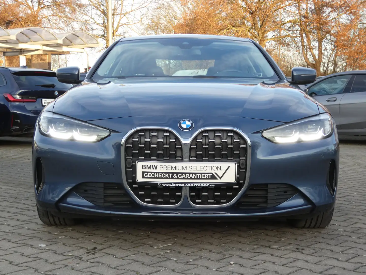 BMW 420 d Coupé DAB WLAN GSD Komfortzg. Tempomat Shz Blau - 2