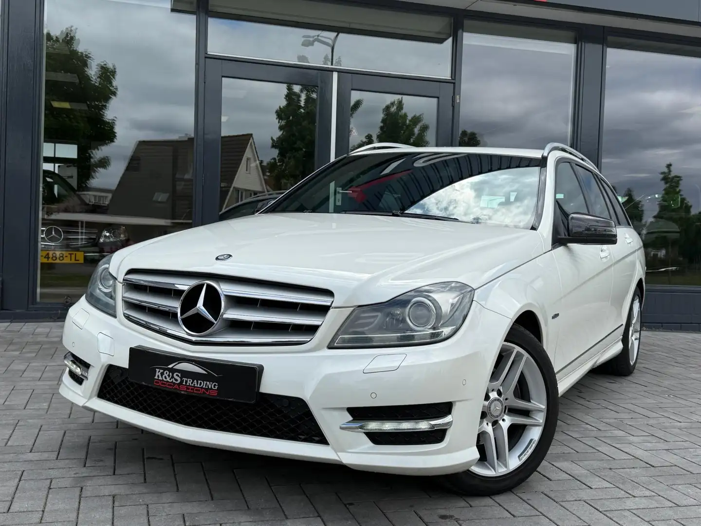 Mercedes-Benz C 200 Estate AMG Navi Automaat Bi Xenon Bianco - 2