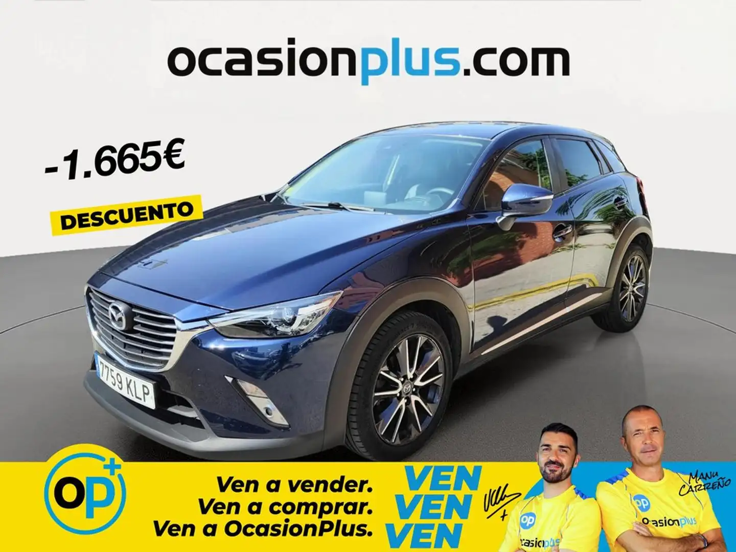 Mazda CX-3 2.0 Luxury 2WD 120 Azul - 1