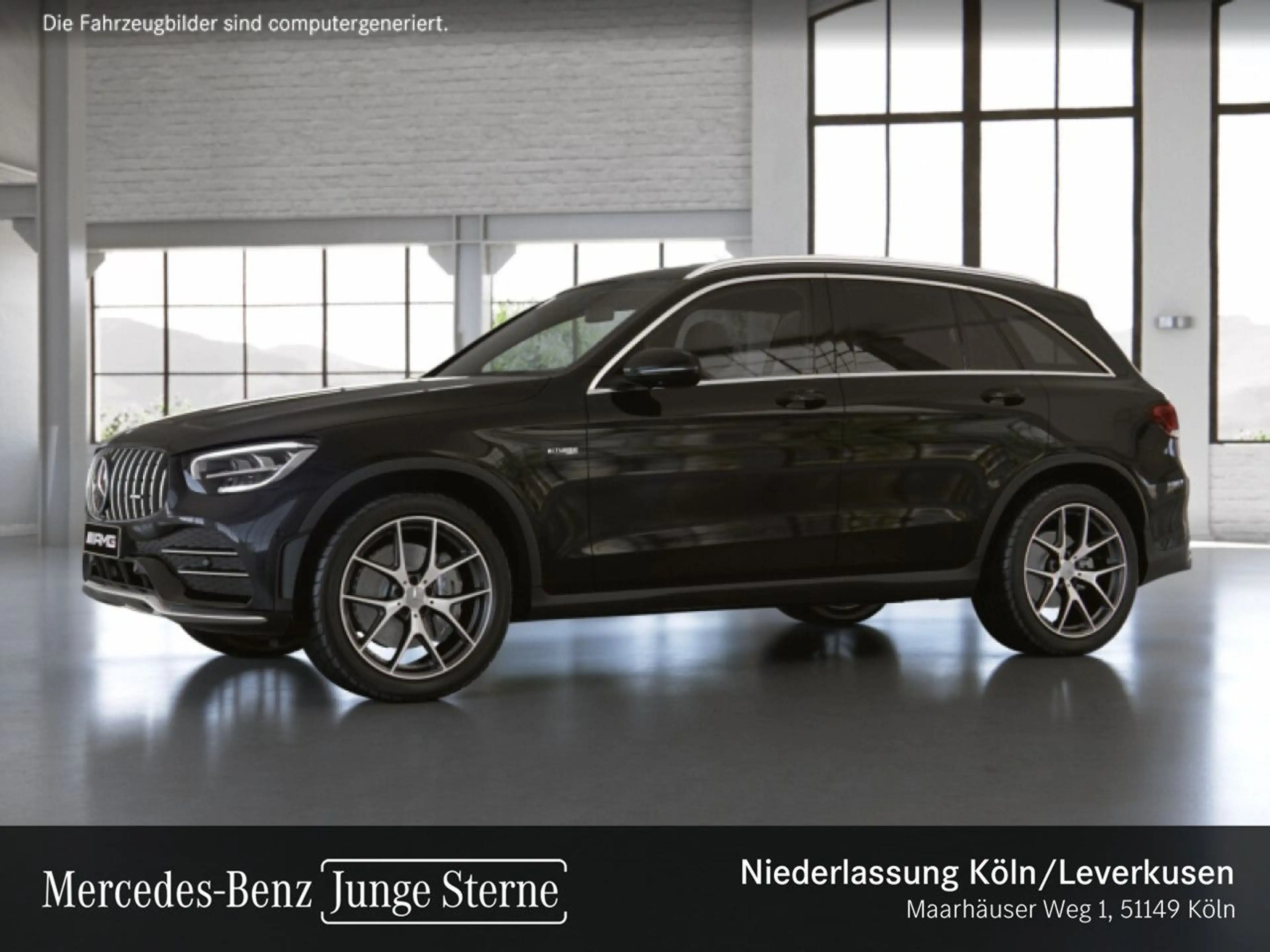 Mercedes-Benz GLC 43 AMG GLC 43 4M AMG+360+AHK+LED+SPUR+TOTW+KEYLESS+9G — photo 3