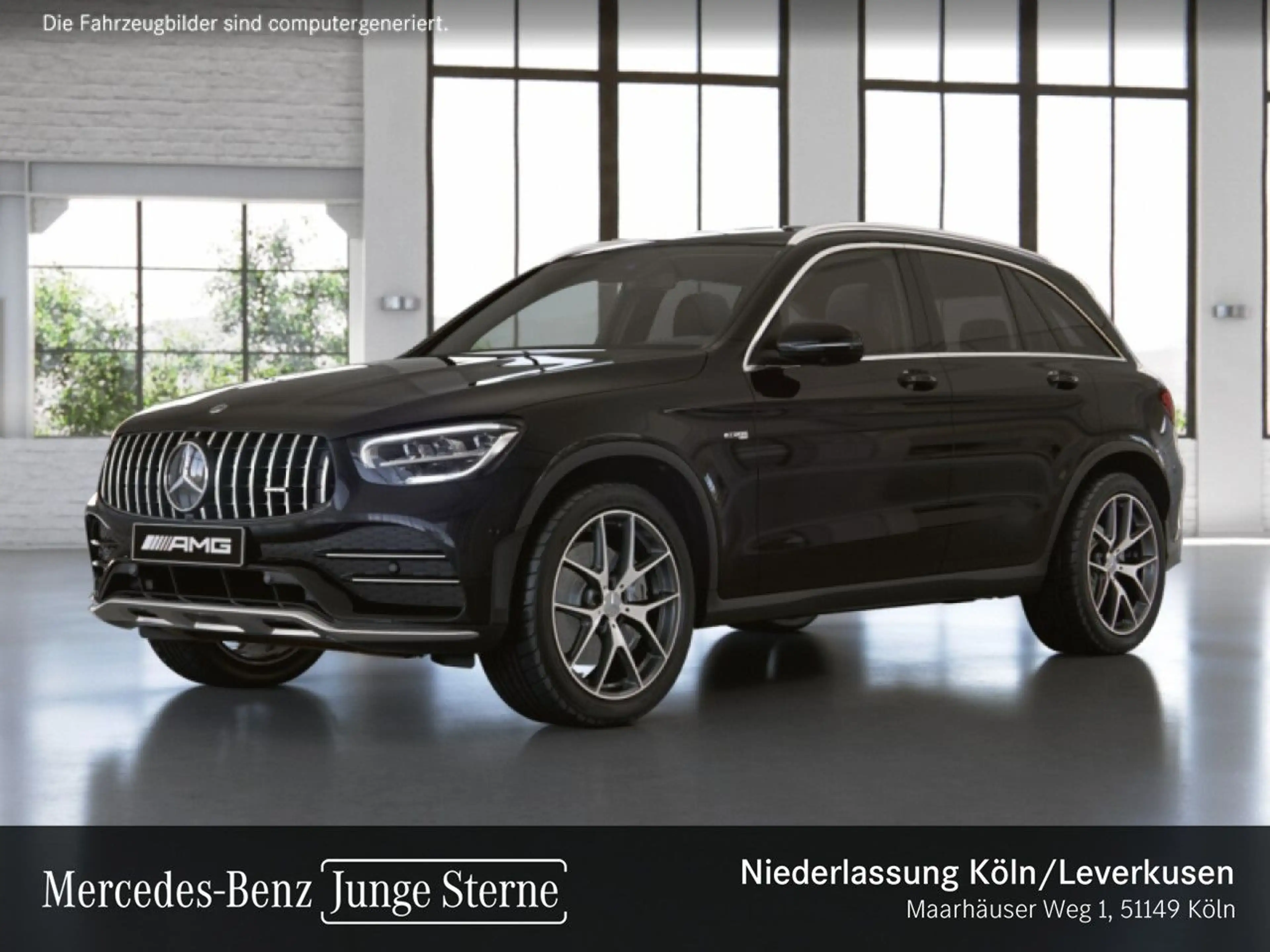 Mercedes-Benz GLC 43 AMG GLC 43 4M AMG+360+AHK+LED+SPUR+TOTW+KEYLESS+9G — photo 14