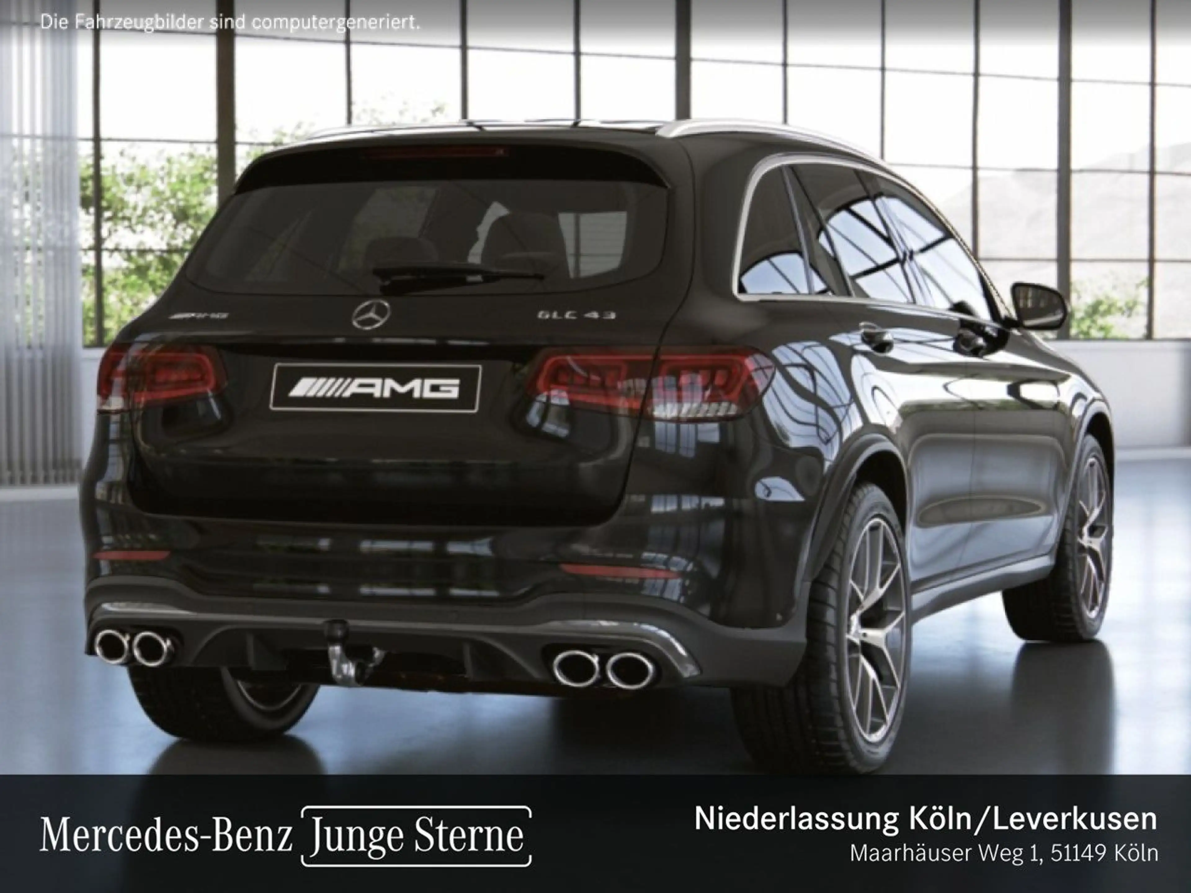 Mercedes-Benz GLC 43 AMG GLC 43 4M AMG+360+AHK+LED+SPUR+TOTW+KEYLESS+9G — photo 4