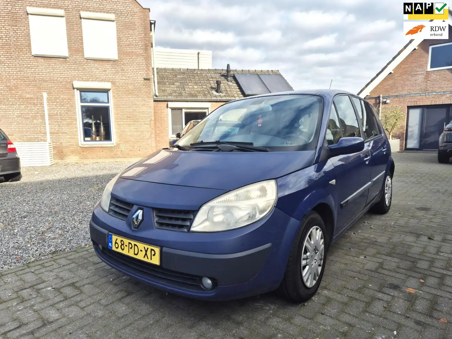 Renault Scenic 1.6-16V Authentique Basis Airco Trekhaak Blauw - 1