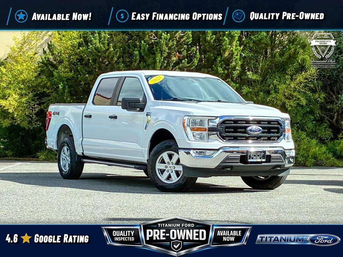 2021 Ford F-150 2.7-litre EcoBoost V6 engine, Lane-keeping system,