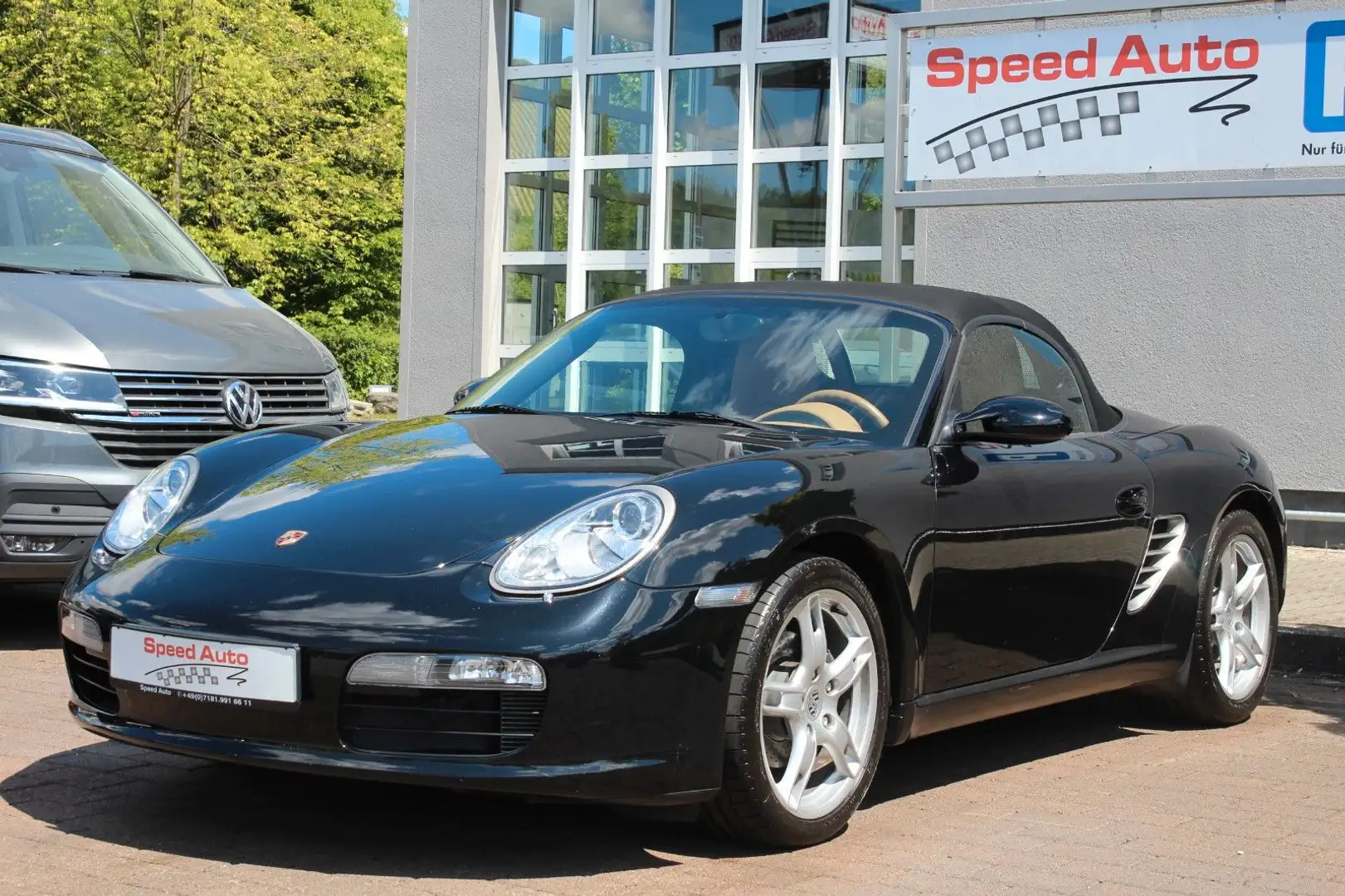 Porsche Boxster 2.7 Cabrio/Bi-XENON/NAVI/PDC/LEDER BEIGE Nero - 2