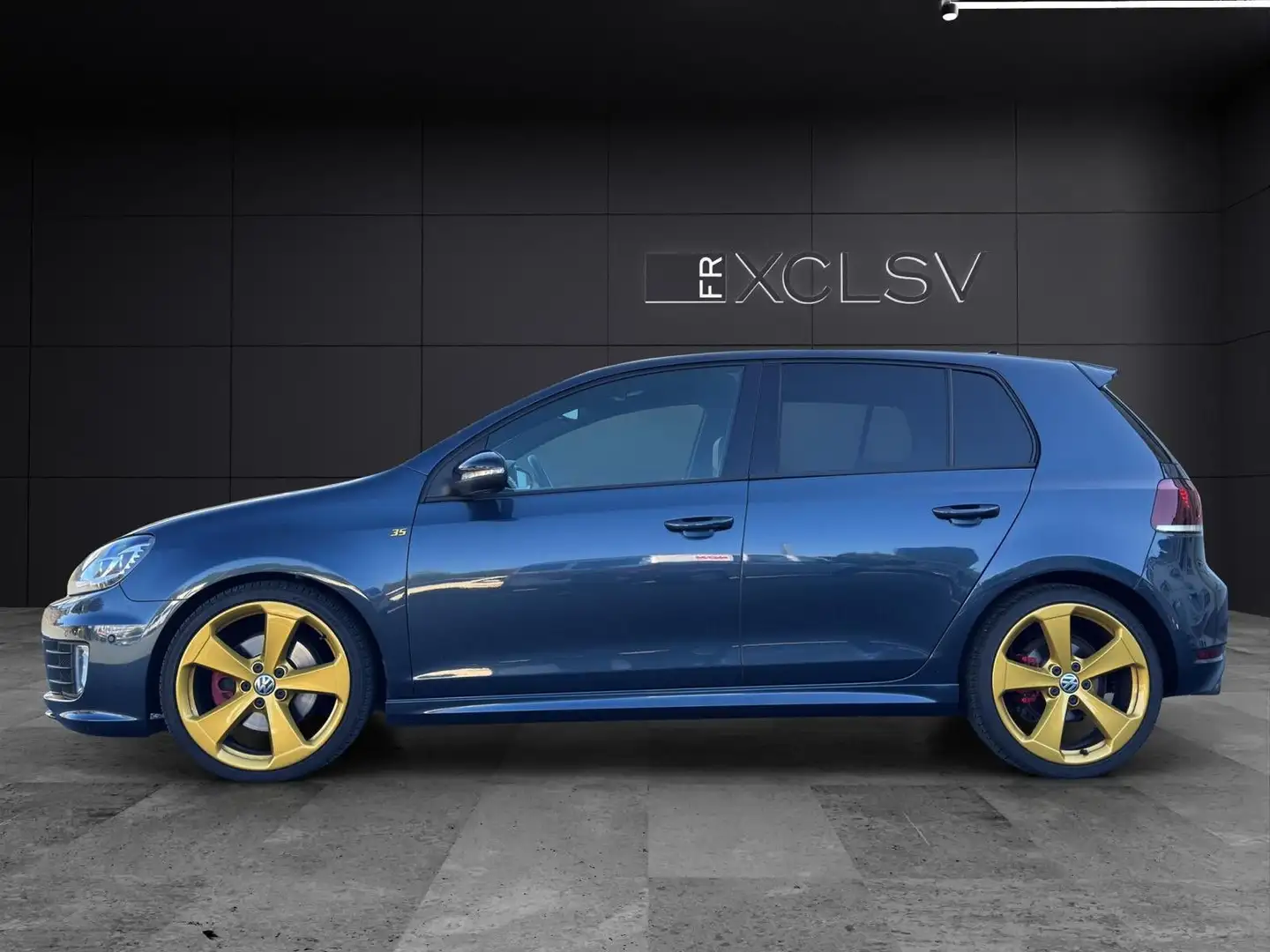 Volkswagen Golf VI GTI Edition 35*DSG*Leder*Navi*Dynaudio! Bleu - 2