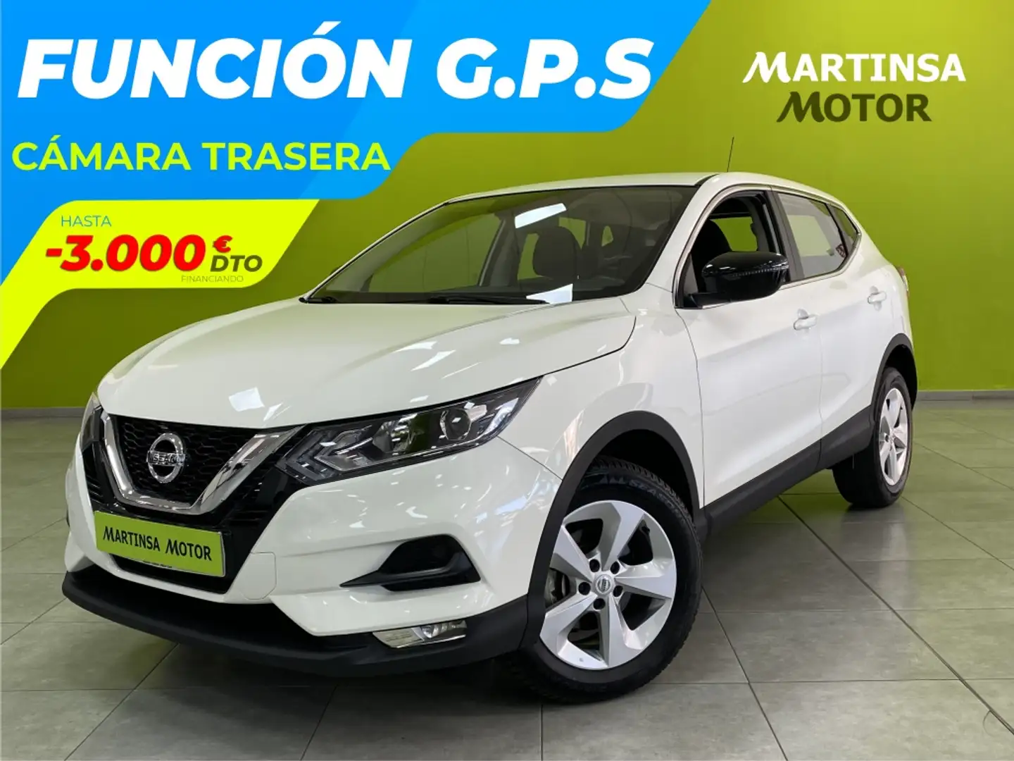 Nissan Qashqai 1.3 DIG-T Acenta 4x2 103kW Blanc - 1