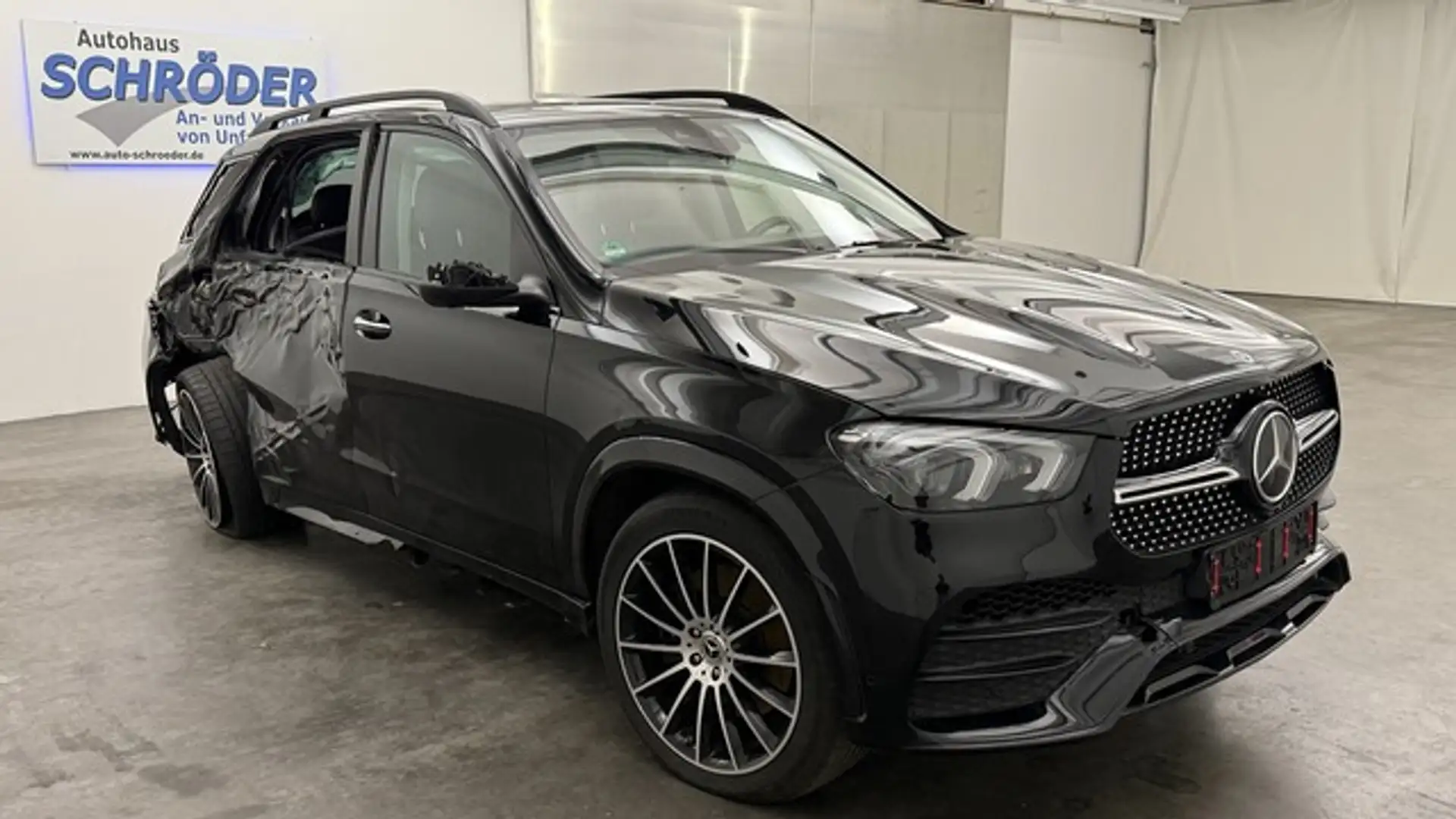 Mercedes-Benz GLE 400 d 4Matic AMG-Line *360°Cam*Burmester*HUD Schwarz - 2