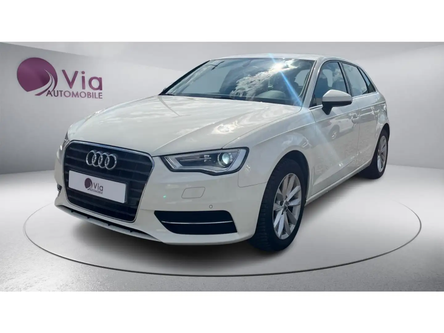 Audi A3 1.4 TFSI - 122  8V COUPE Ambition PHASE 1 Blanc - 1