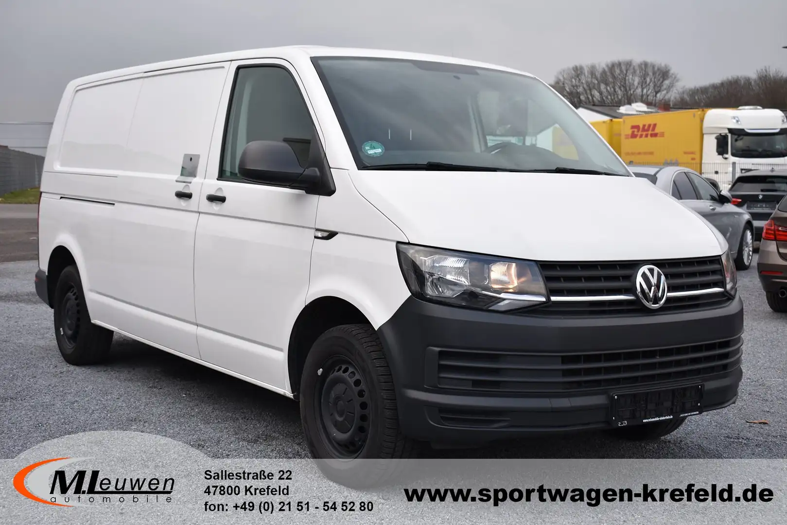 Volkswagen T6 Transporter Kasten lang *Kamera*SHZG*KLIMA* Weiß - 1
