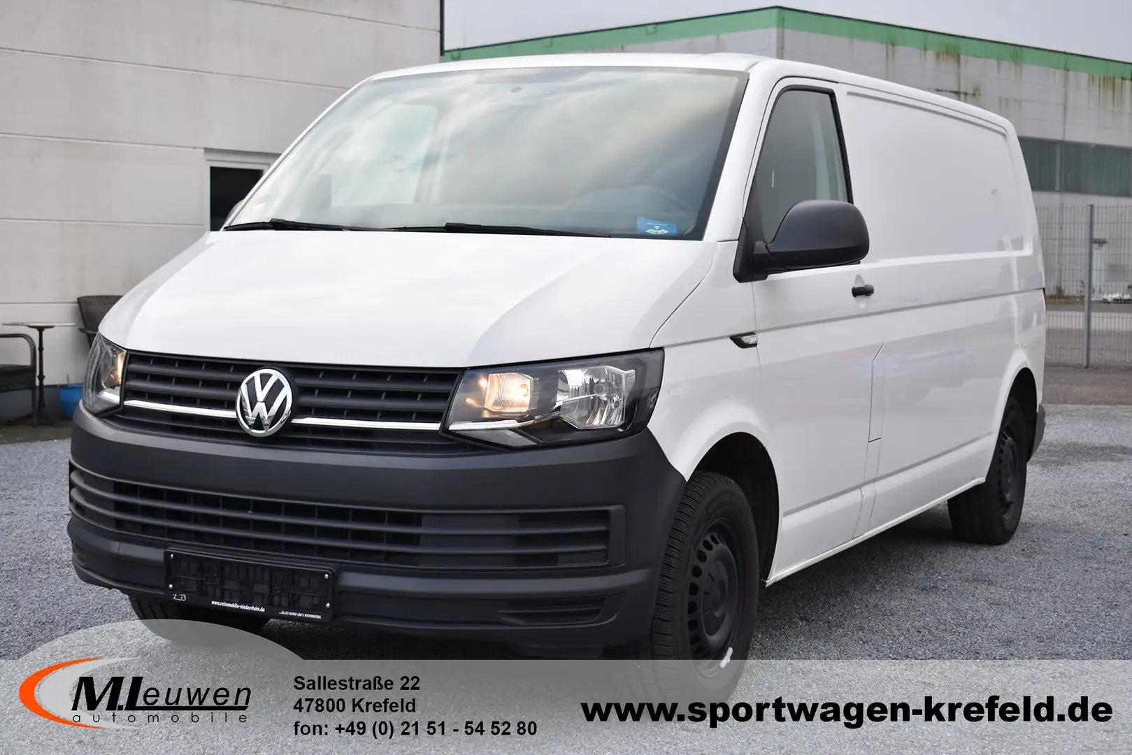 Volkswagen T6 Transporter Kasten lang *Kamera*SHZG*KLIMA* Weiß - 2