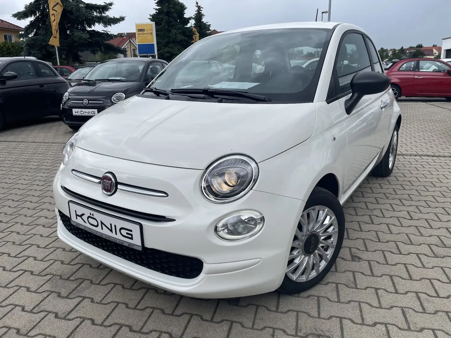 Fiat 500 1.0 Klima*Carplay*Einparkhilfe Weiß - 1