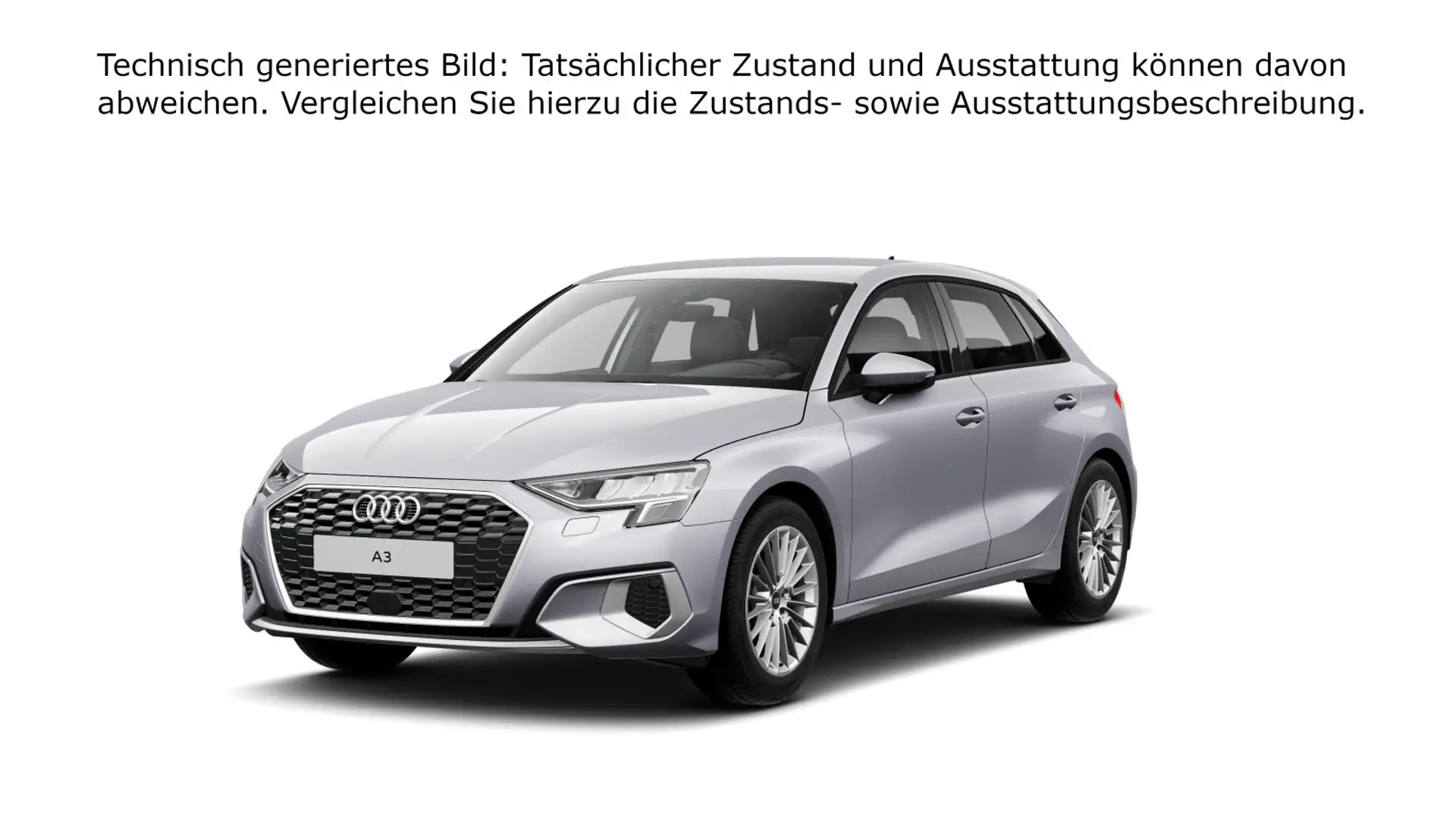 Audi A3 35 TFSI Sportback advanced Silber - 2