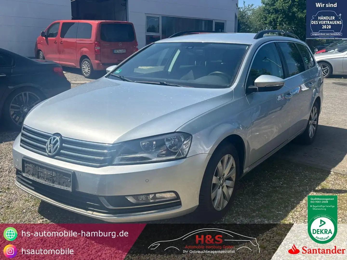 Volkswagen Passat Variant Comfortline BlueMotion 1.4 TSI BMT *TÜV-NEU/NAVI/S Silber - 1
