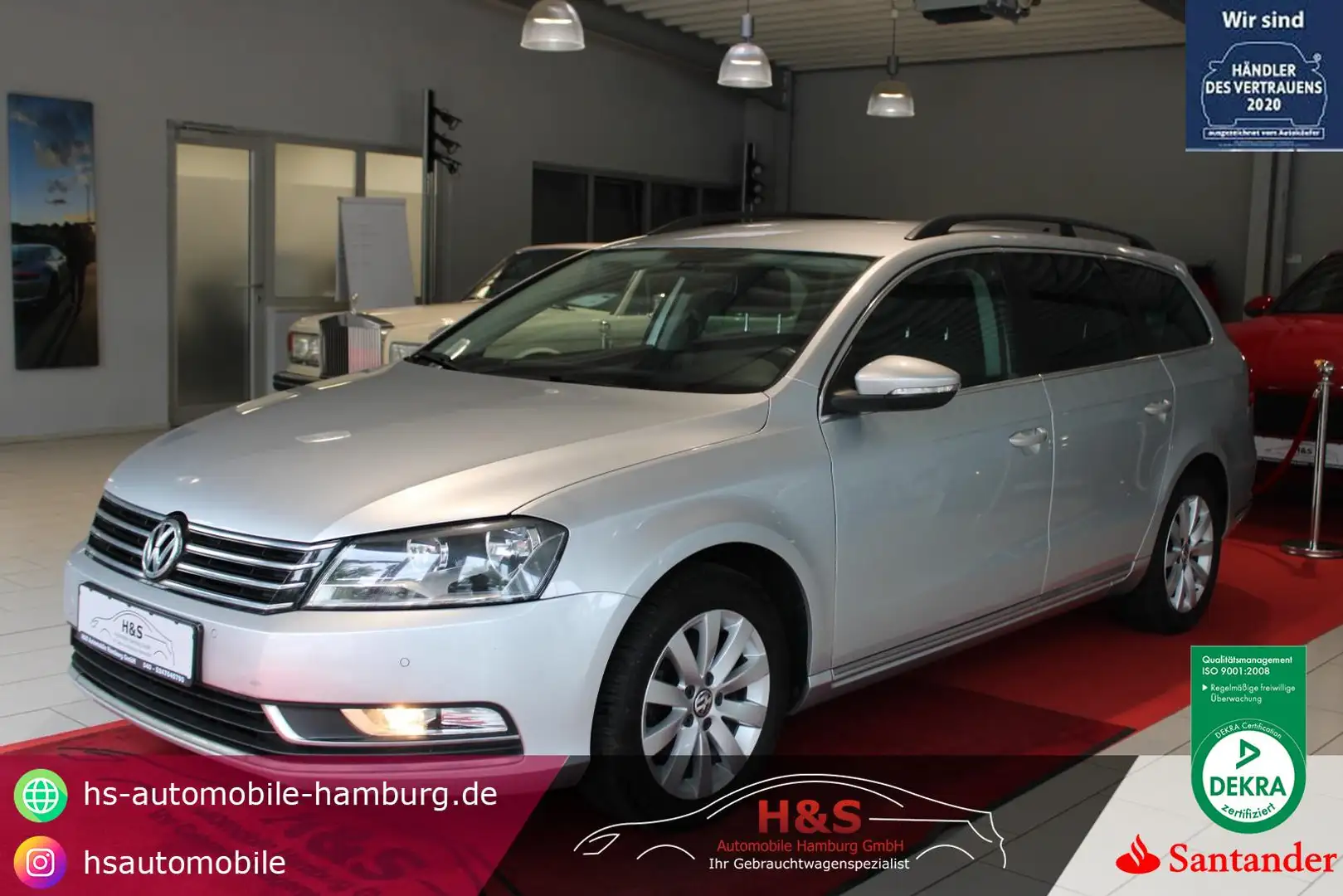Volkswagen Passat Variant Comfortline BlueMotion 1.4 TSI BMT *TÜV-NEU/NAVI/S Silver - 1