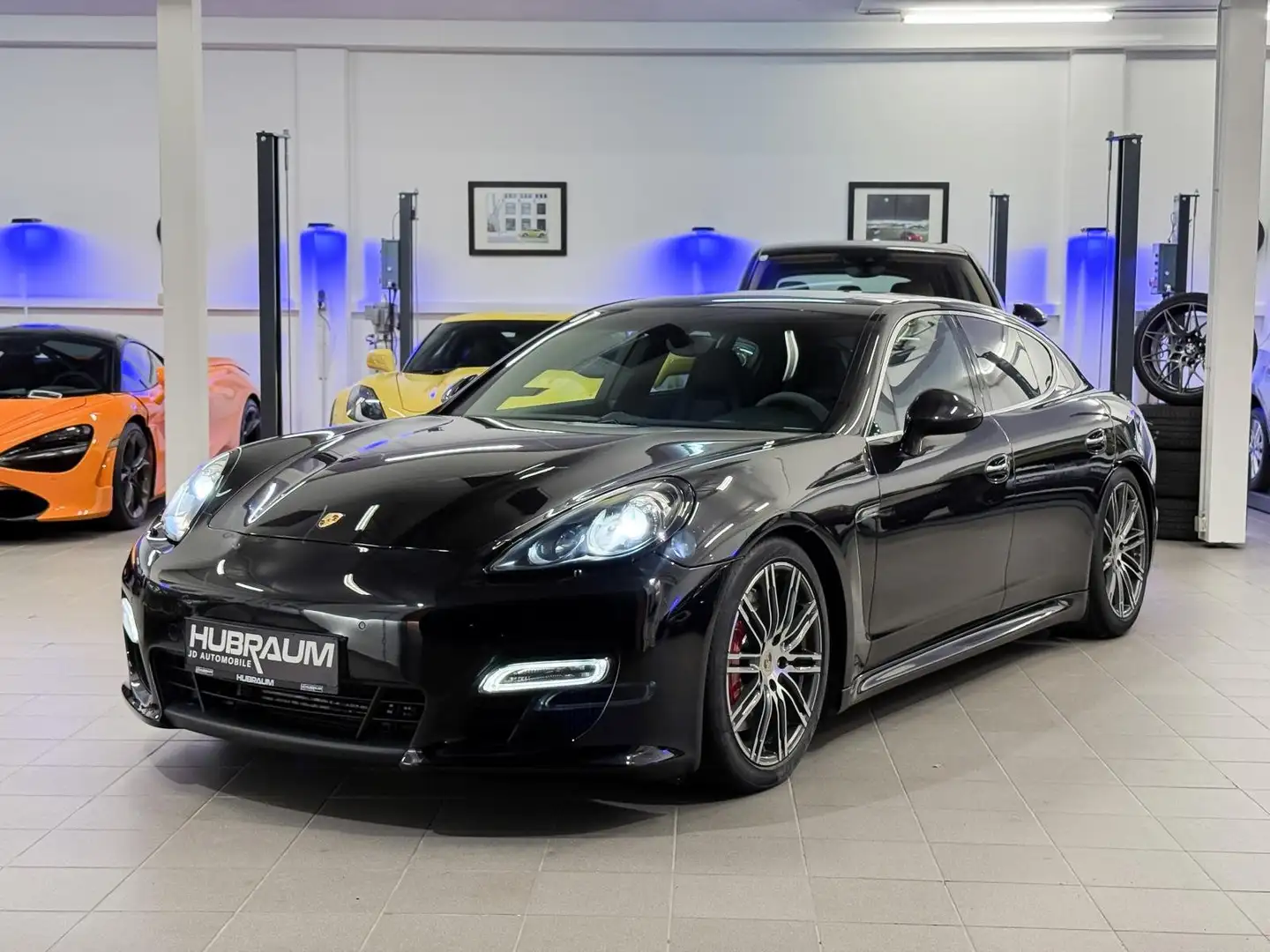 Porsche Panamera Turbo S DSG *Carbon*Chrono*Sport-AGA*Burmester Negro - 2