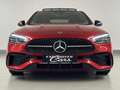 Mercedes-Benz C 180 AMG LINE !! 18000 KM !! TO PANO CAMERA GPS CUIR Rood - thumbnail 3
