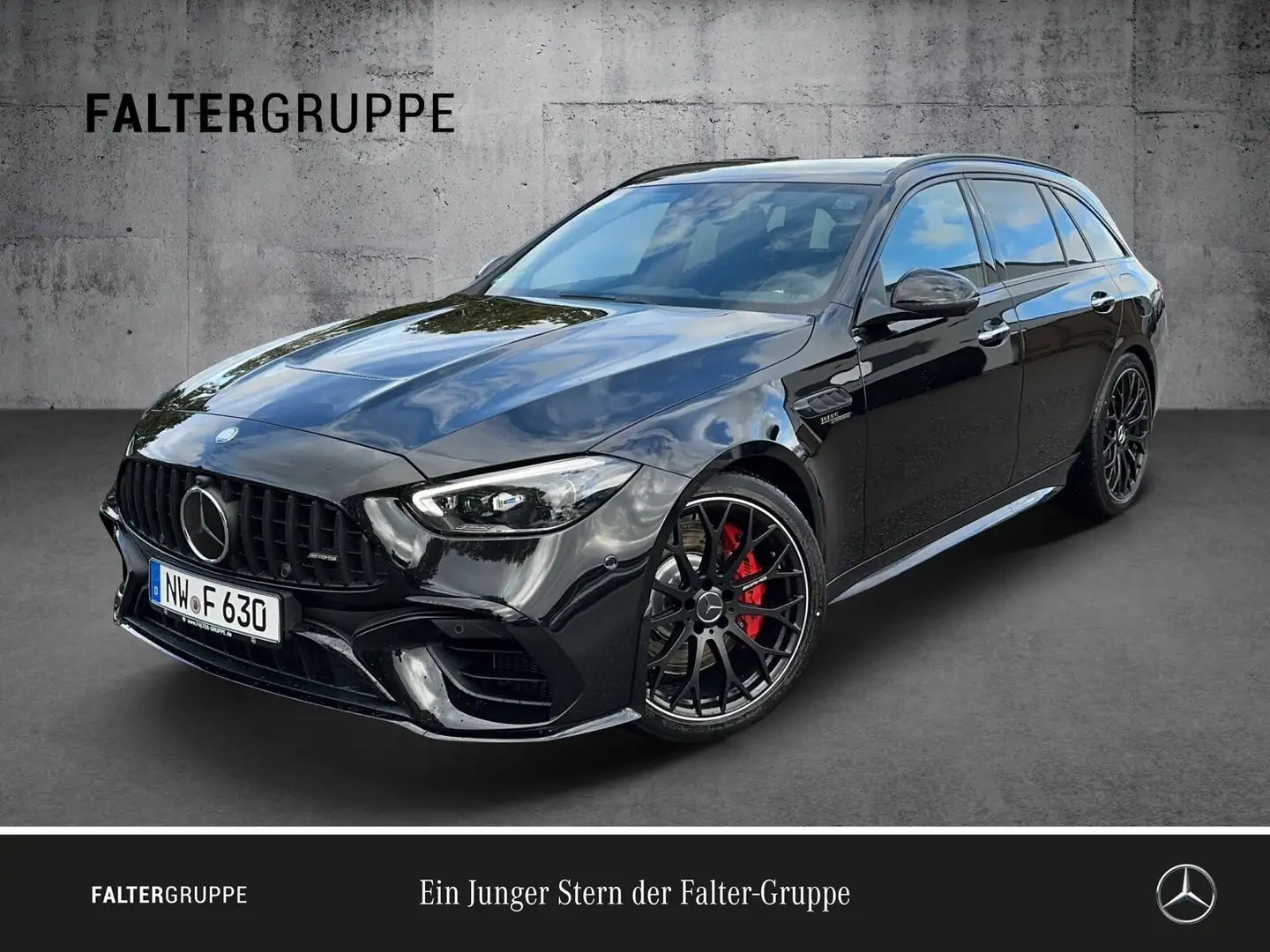 Mercedes-Benz C 63 AMG Mercedes-AMG C 63 S E PERFORMANCE T-Modell PANO+AE Fekete - 1