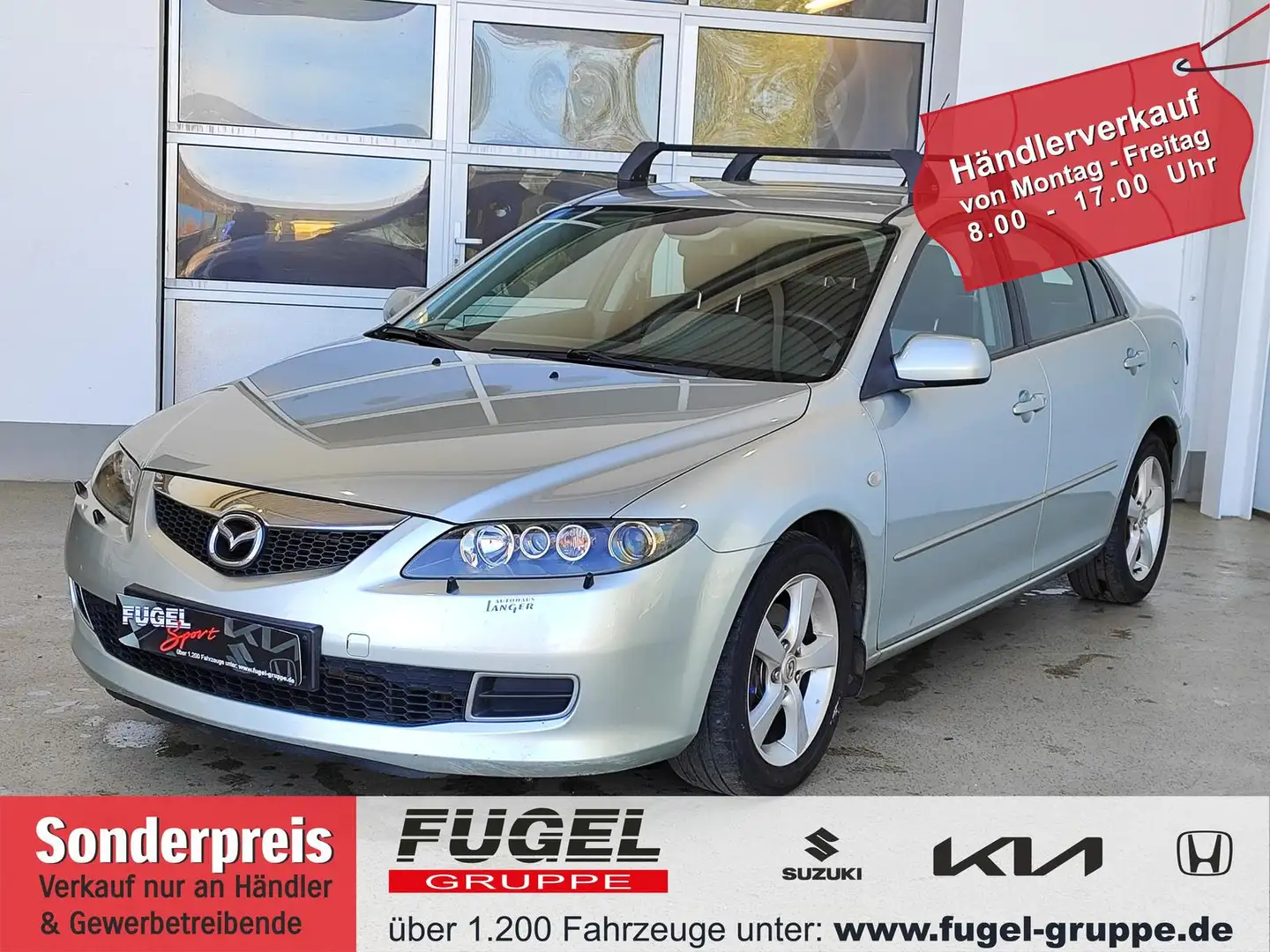 Mazda 6 2.0 Active Sport Xenon|BOSE Silber - 1