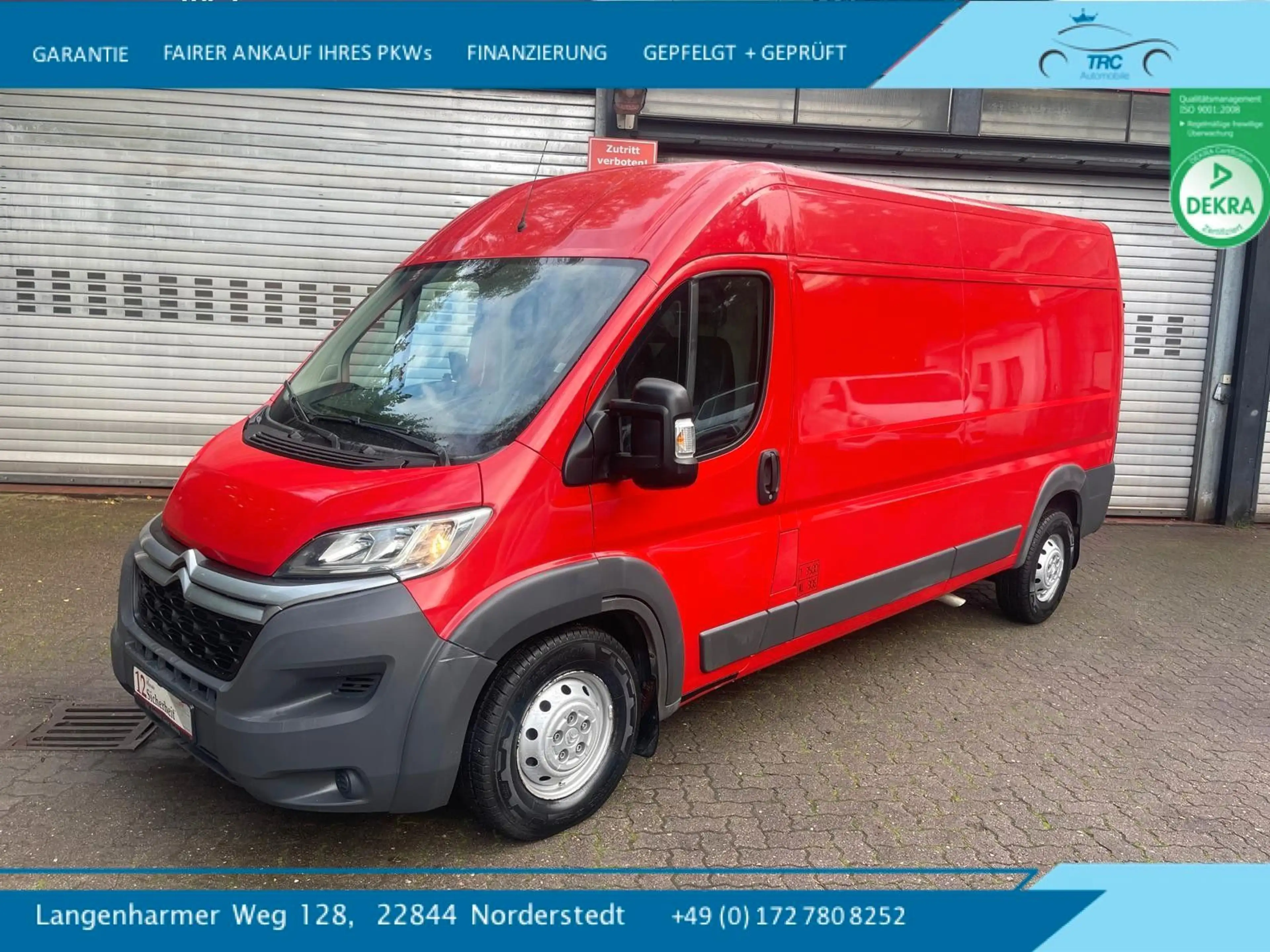 Citroen Jumper Grossraumkasten 35 L3H2 Profi Heavy BlueH