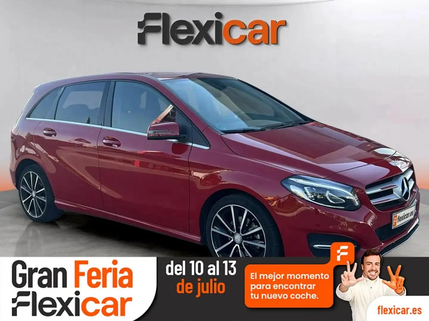 Mercedes-Benz B 200 d Rood - 1