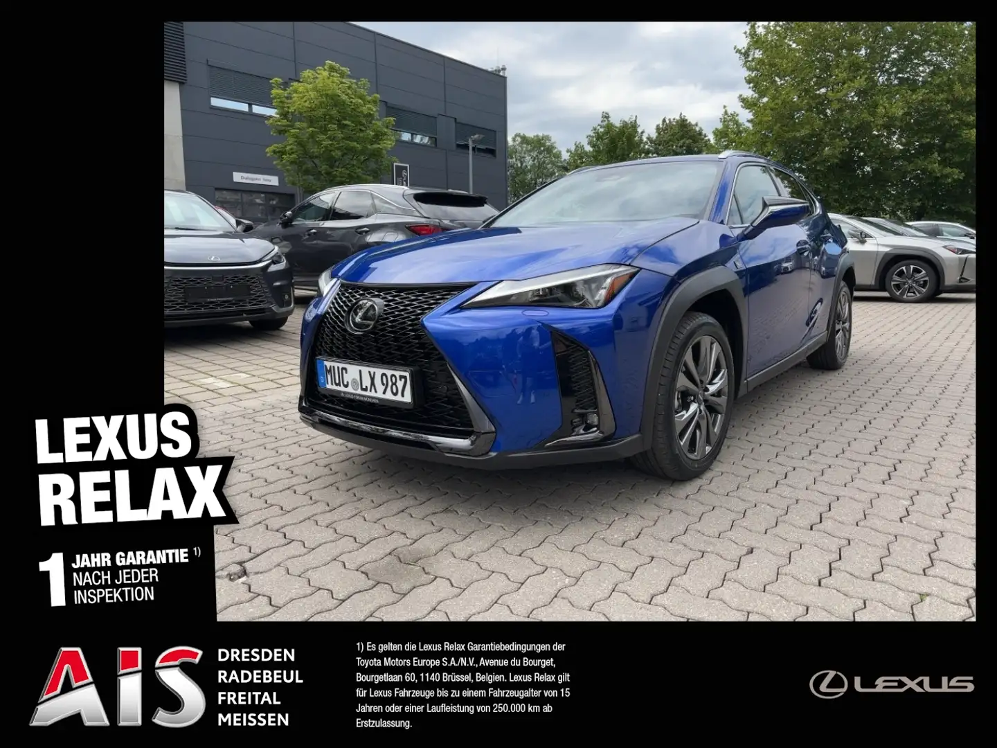 Lexus UX 300h F Sport Design Blu/Azzurro - 1