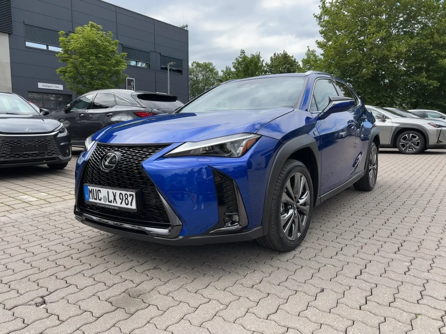 Lexus UX 300h F Sport Design Blu/Azzurro - 2