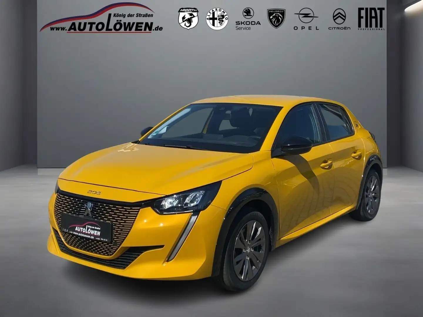 Peugeot e-208 136 Active Pack Sitzheizung Jaune - 1