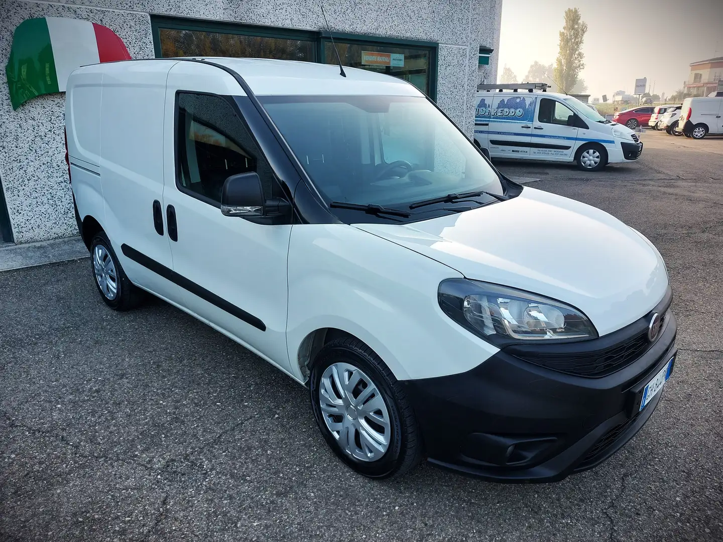 Fiat Doblo Doblò 1.6 MJT 120CV S&S PL-TN Cargo Lounge Blanc - 2