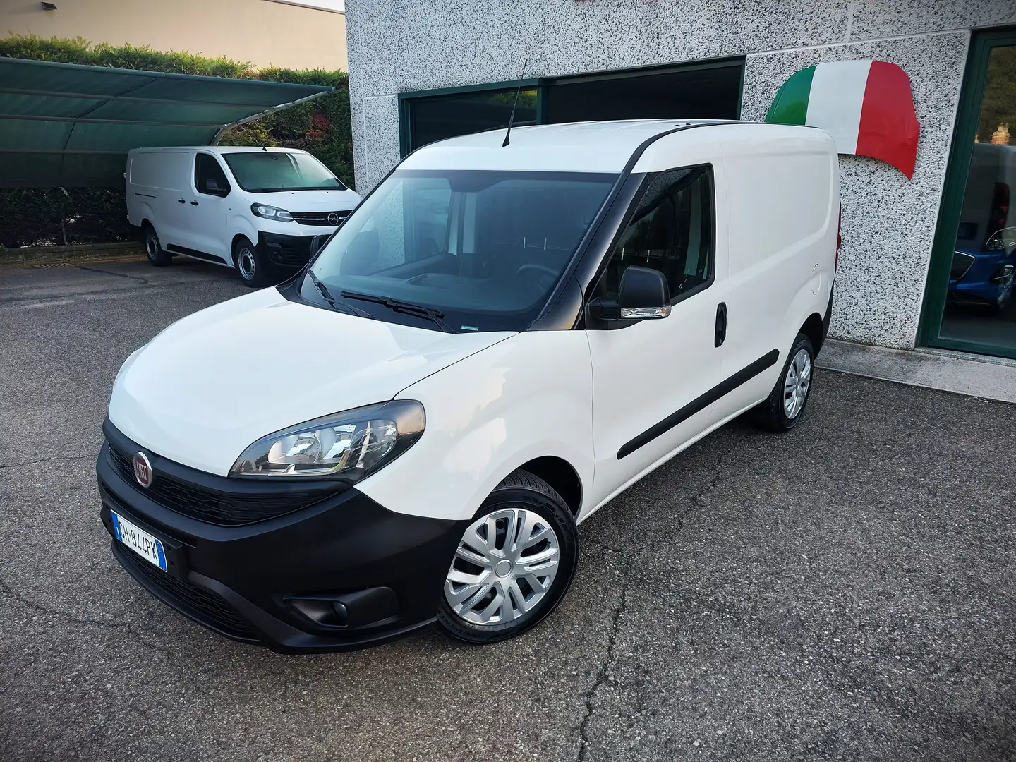 Fiat Doblo Doblò 1.6 MJT 120CV S&S PL-TN Cargo Lounge Blanc - 1