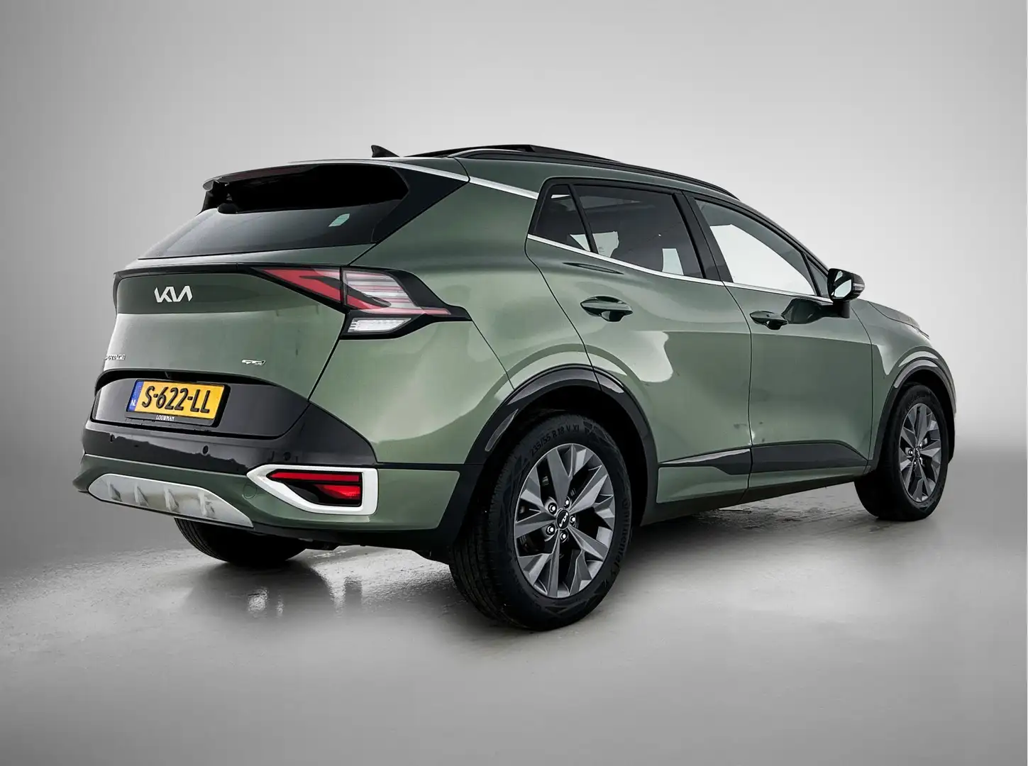 Kia Sportage 1.6 T-GDi Hybrid GT-Line | Panoramadak | Elektrisc Grün - 2