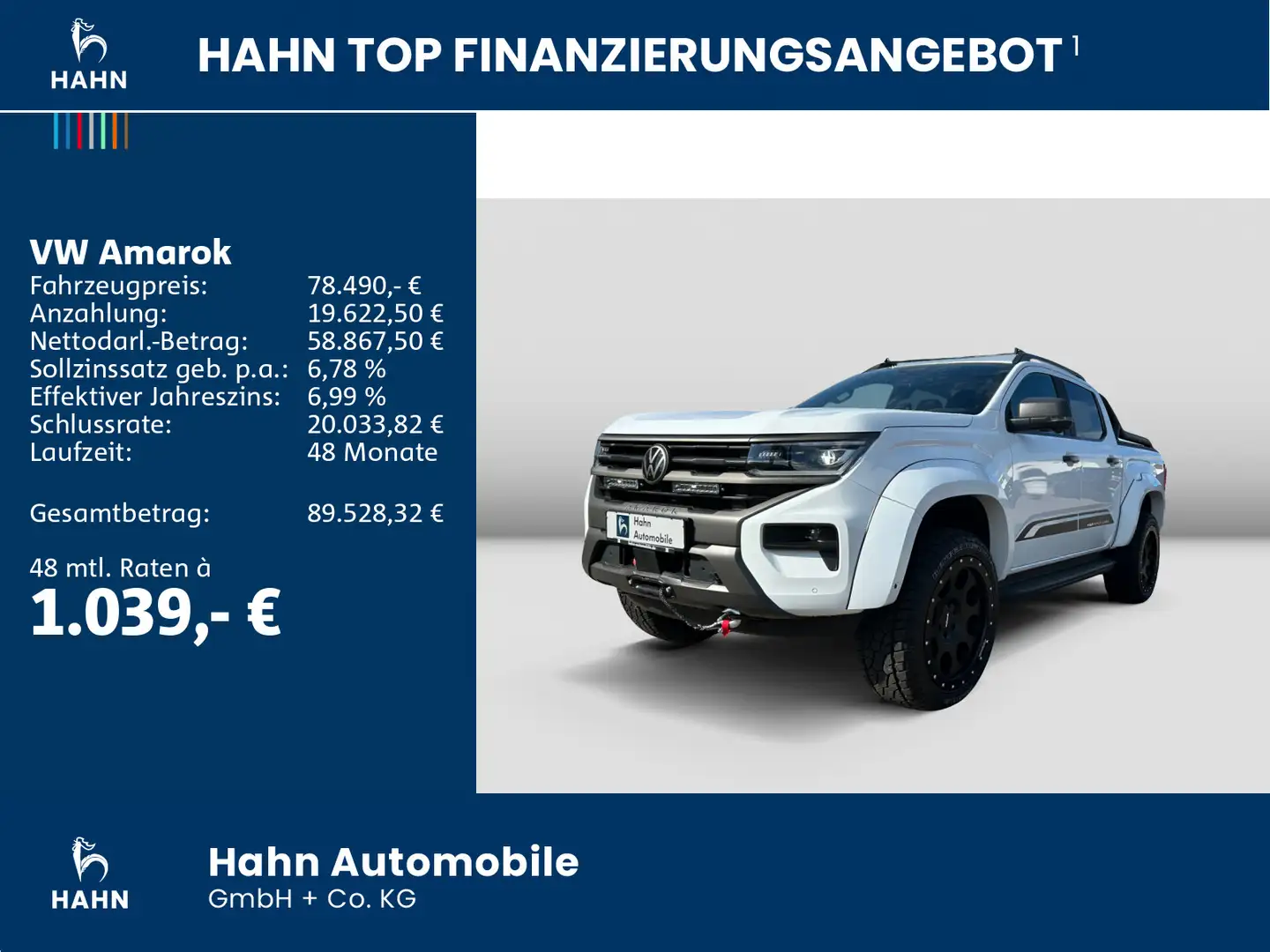 Volkswagen Amarok PanAmericana 3,0TDI 177kW BEAST DELTA4X4 Wit - 2