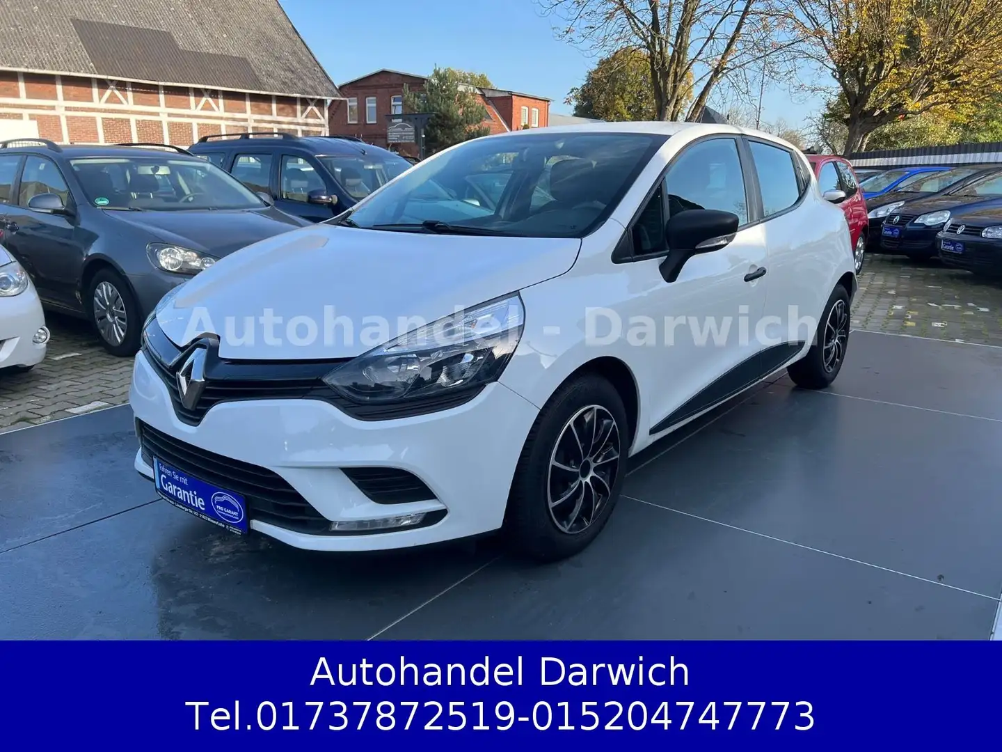 Renault Clio IV Life 1.2 Klima/Navi 1.Hand S.Heft Top Wit - 1