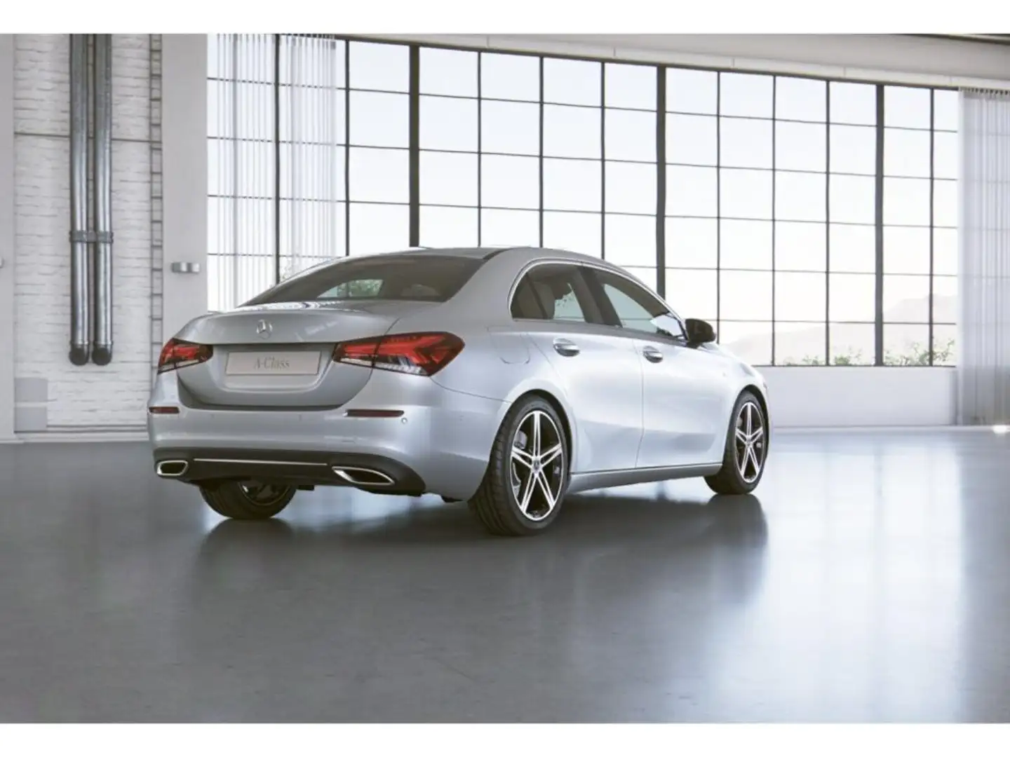 Mercedes-Benz A 250 e Limo Progressive/LED/Kamera/Totw/Sound Weiß - 2