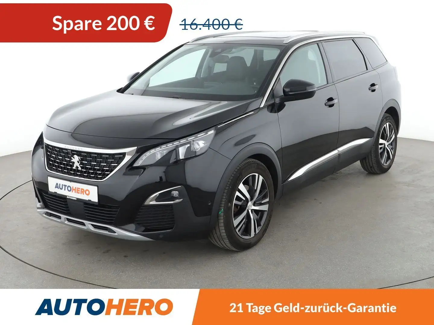 Peugeot 5008 1.2 PureTech Allure Aut*NAVI*LED*TEMPO*CAM*PDC*SHZ Nero - 1