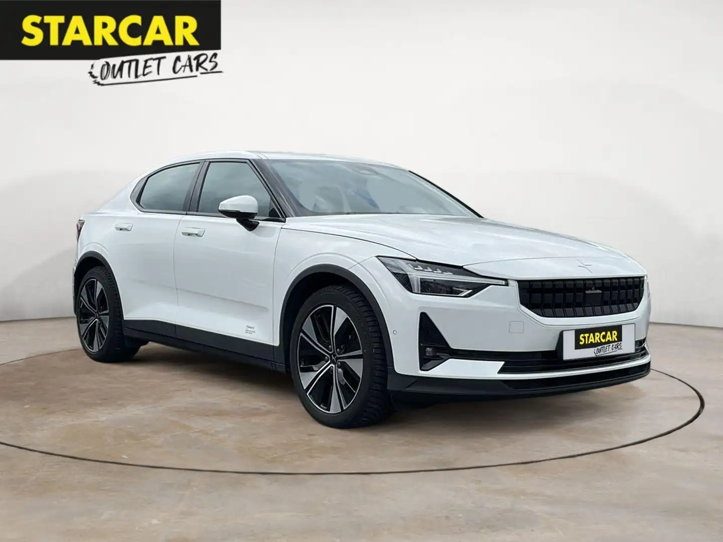 Polestar 2 LONG RANGE DUAL 78kW/h PANO+PILOT-LITE+PLUS-PAKET+ Weiß - 1