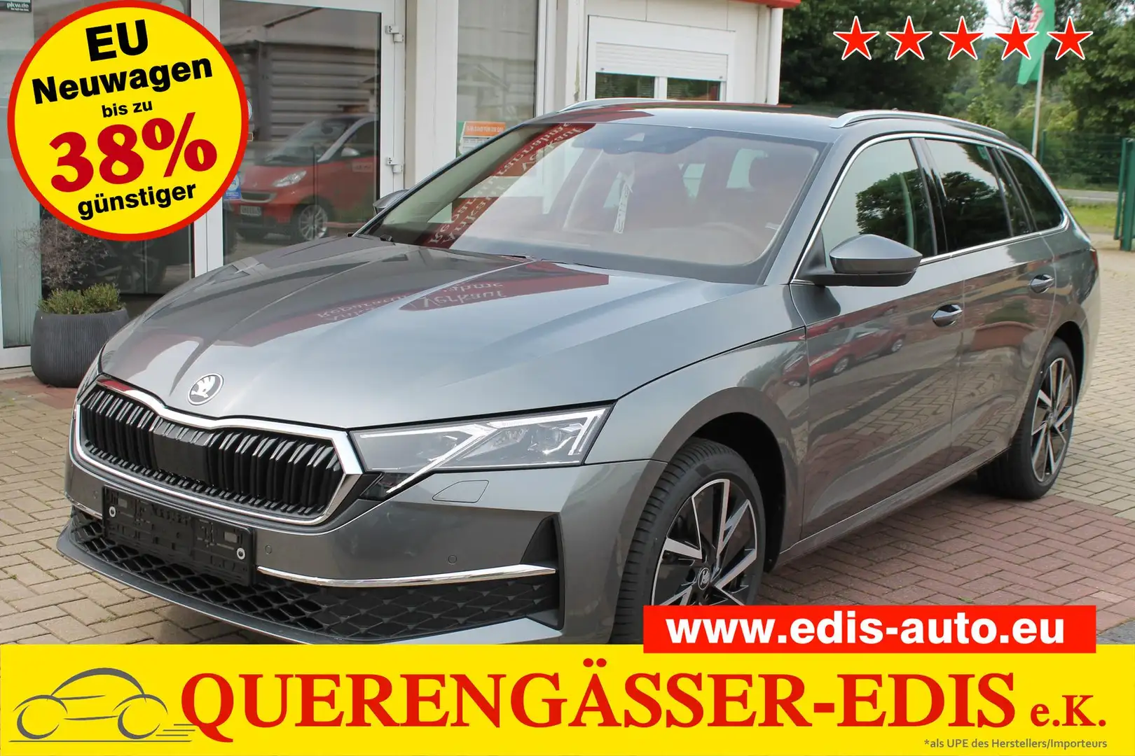 Skoda Octavia 1.5 eTSI DSG "130 Premium" *Matrix*AHK*3Z Klima... Grijs - 1