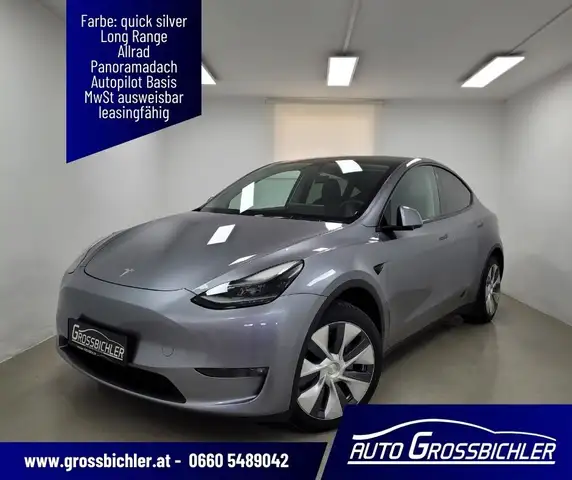 Tesla Model Y Long RangeAWD79kWh netto € 31.208,Allrad,leasin