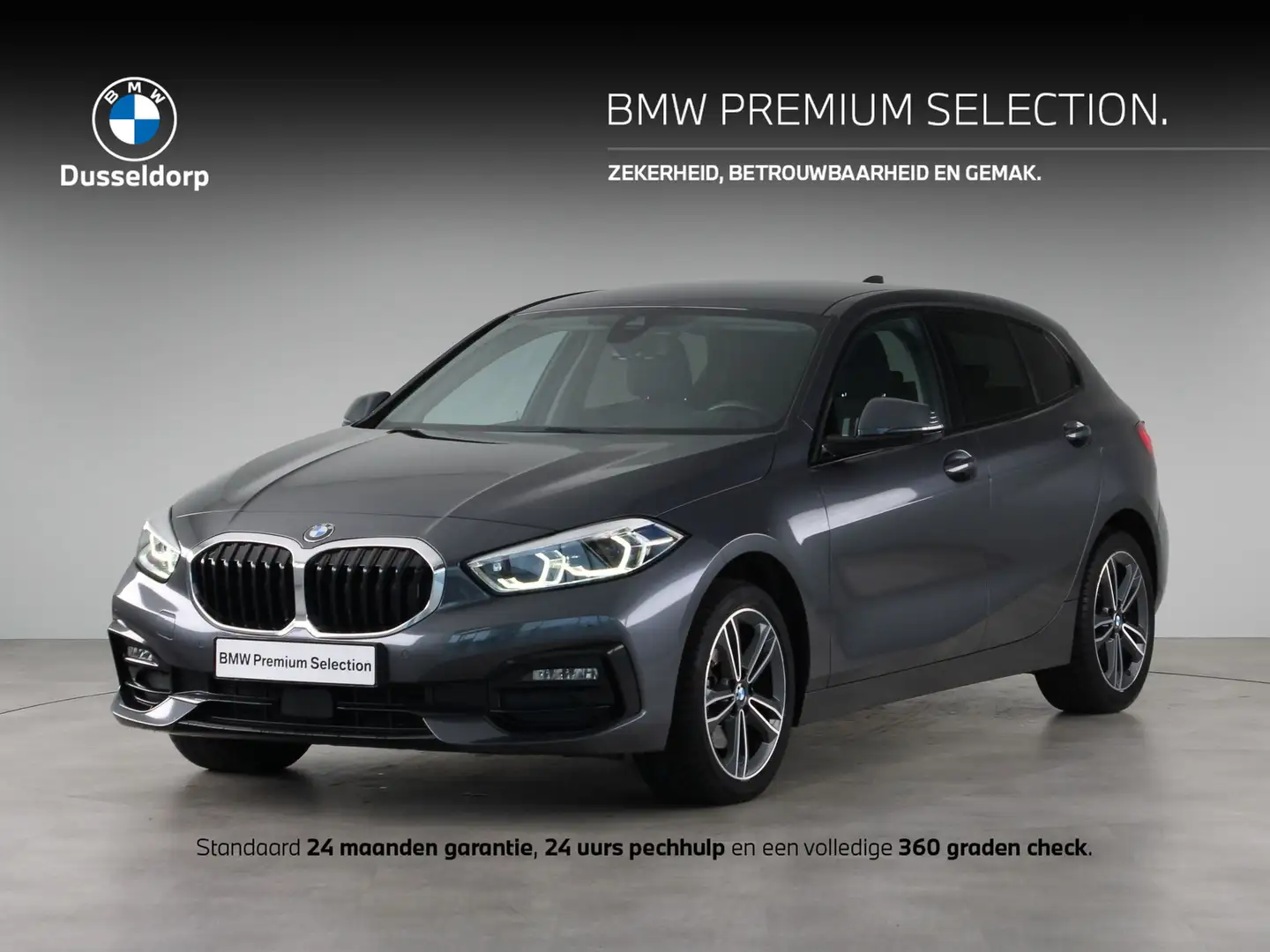 BMW 118 1 Serie 118i Sportline Grijs - 1