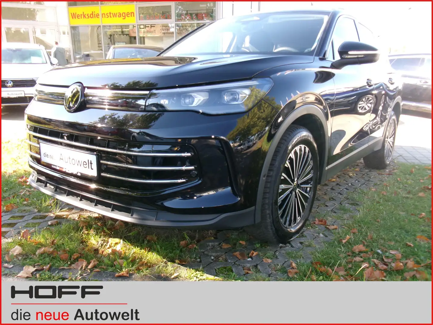 Volkswagen Tiguan 1.5 eTSI Elegance Navi Kamera AHK Matrix Massage A Schwarz - 2